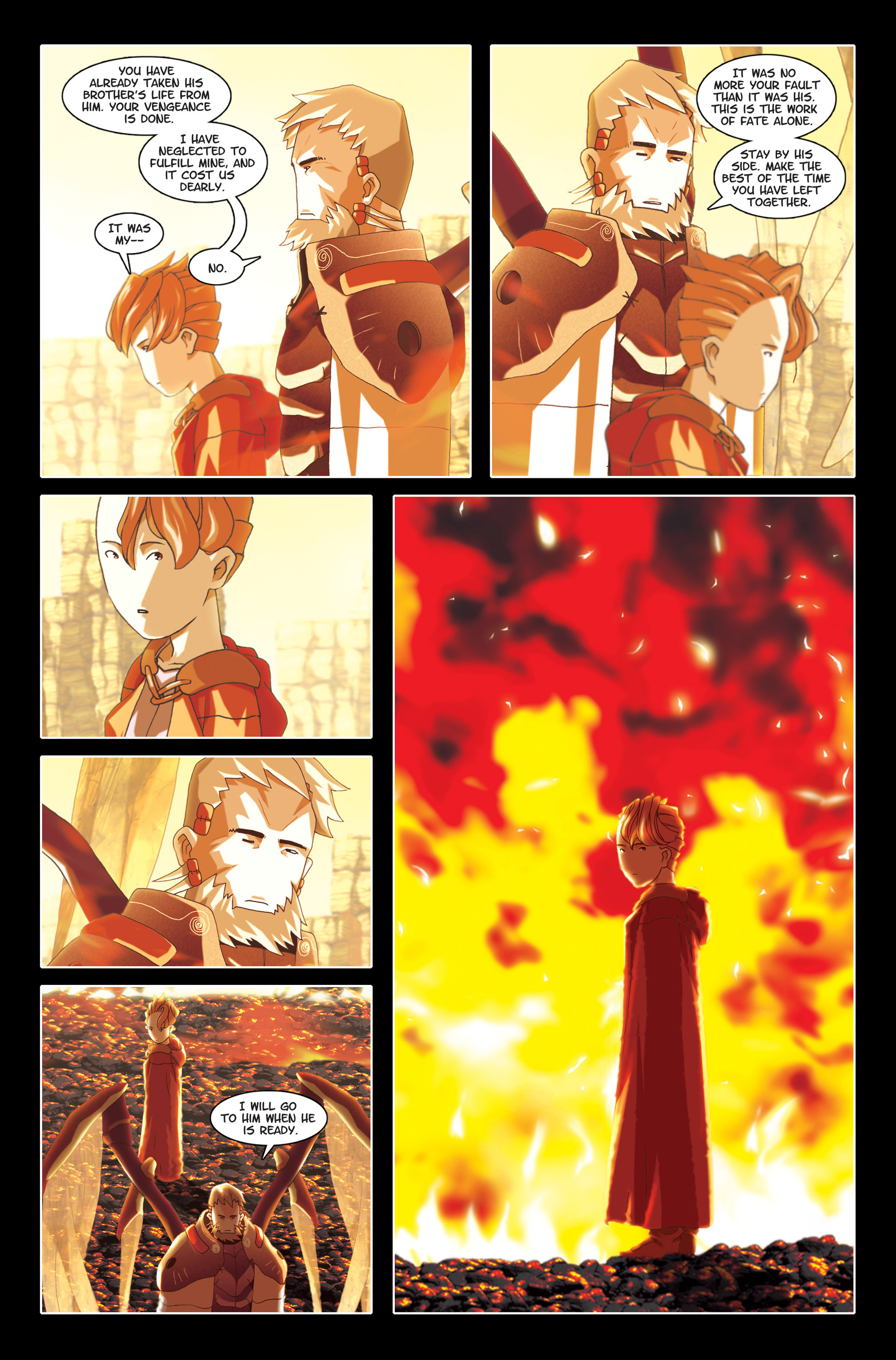 Read online Feather comic -  Issue #5 - 9