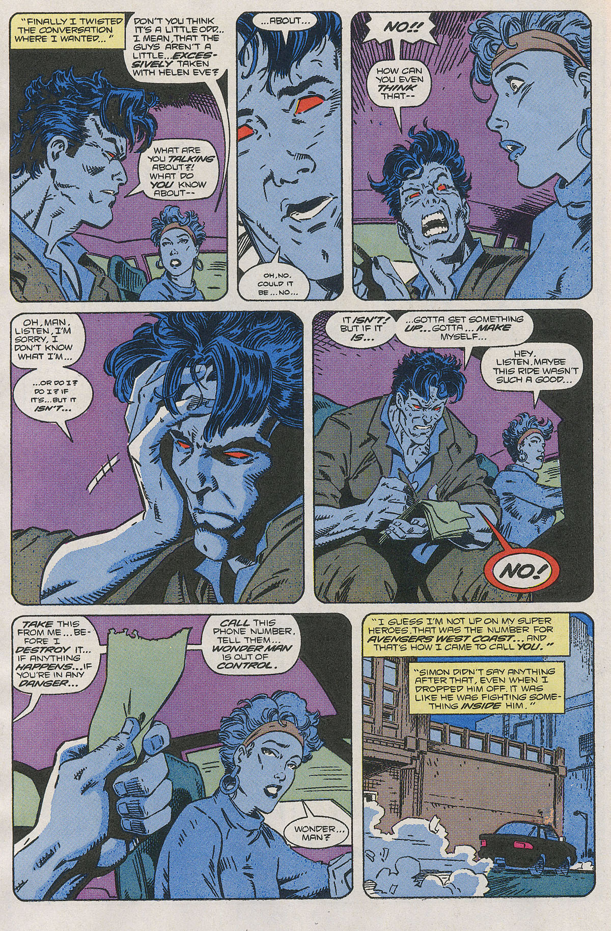 Read online Wonder Man (1991) comic -  Issue #2 - 9