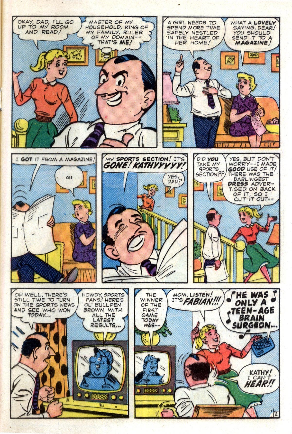 Read online Kathy (1959) comic -  Issue #1 - 21