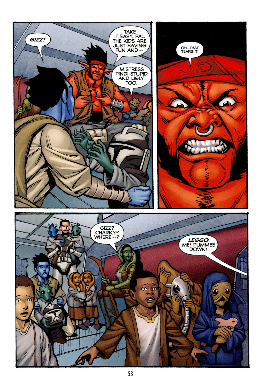 Star Wars: The Clone Wars - Strange Allies issue Full - Page 54