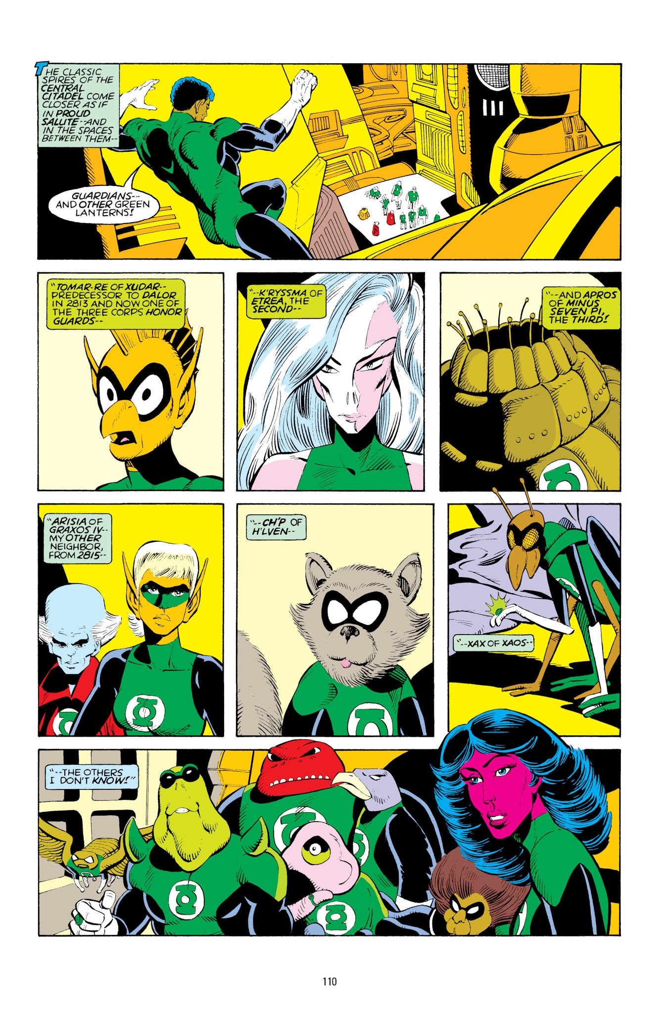 Read online Green Lantern: Sector 2814 comic -  Issue # TPB 3 - 110