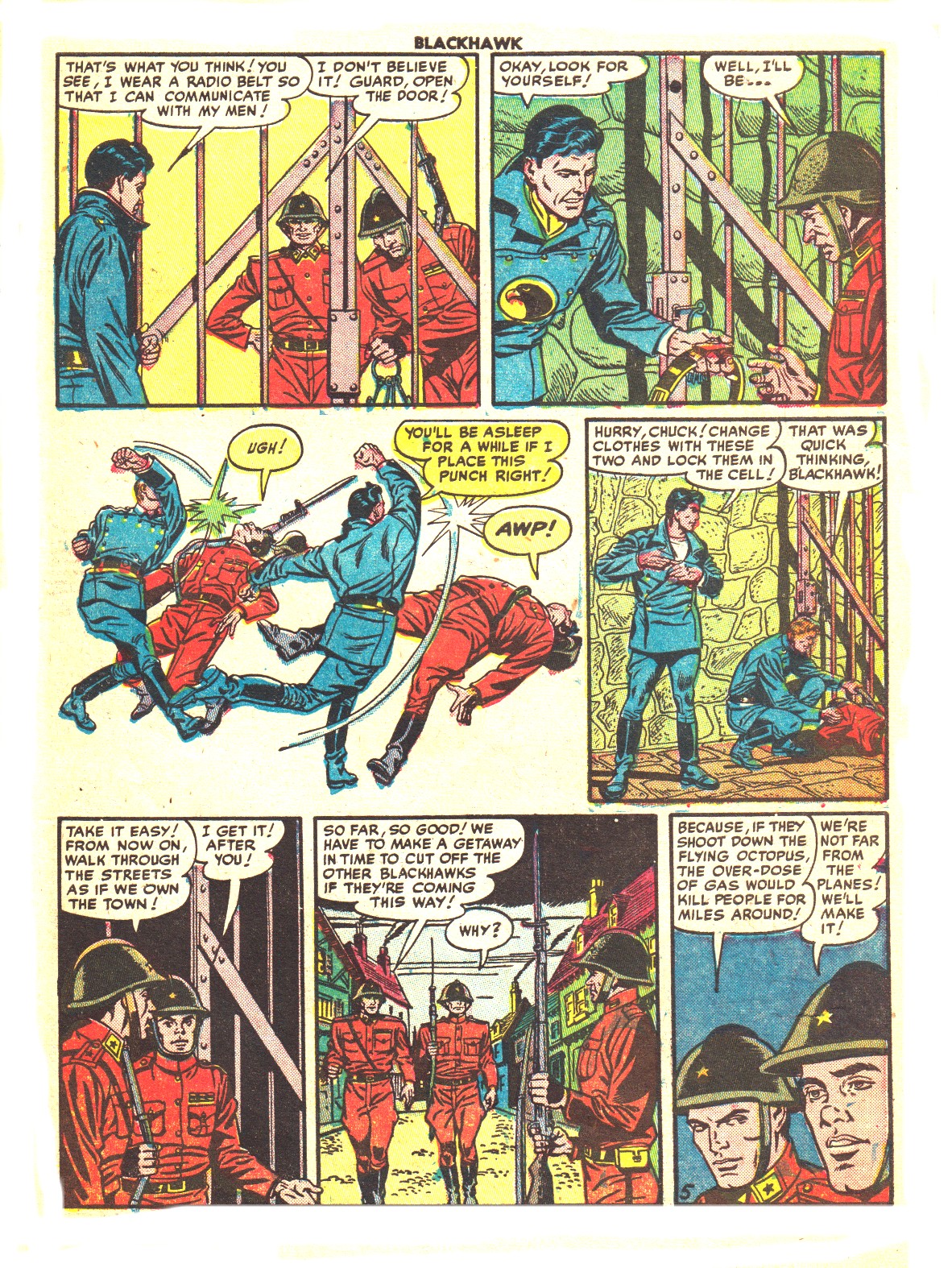 Read online Blackhawk (1957) comic -  Issue #50 - 31