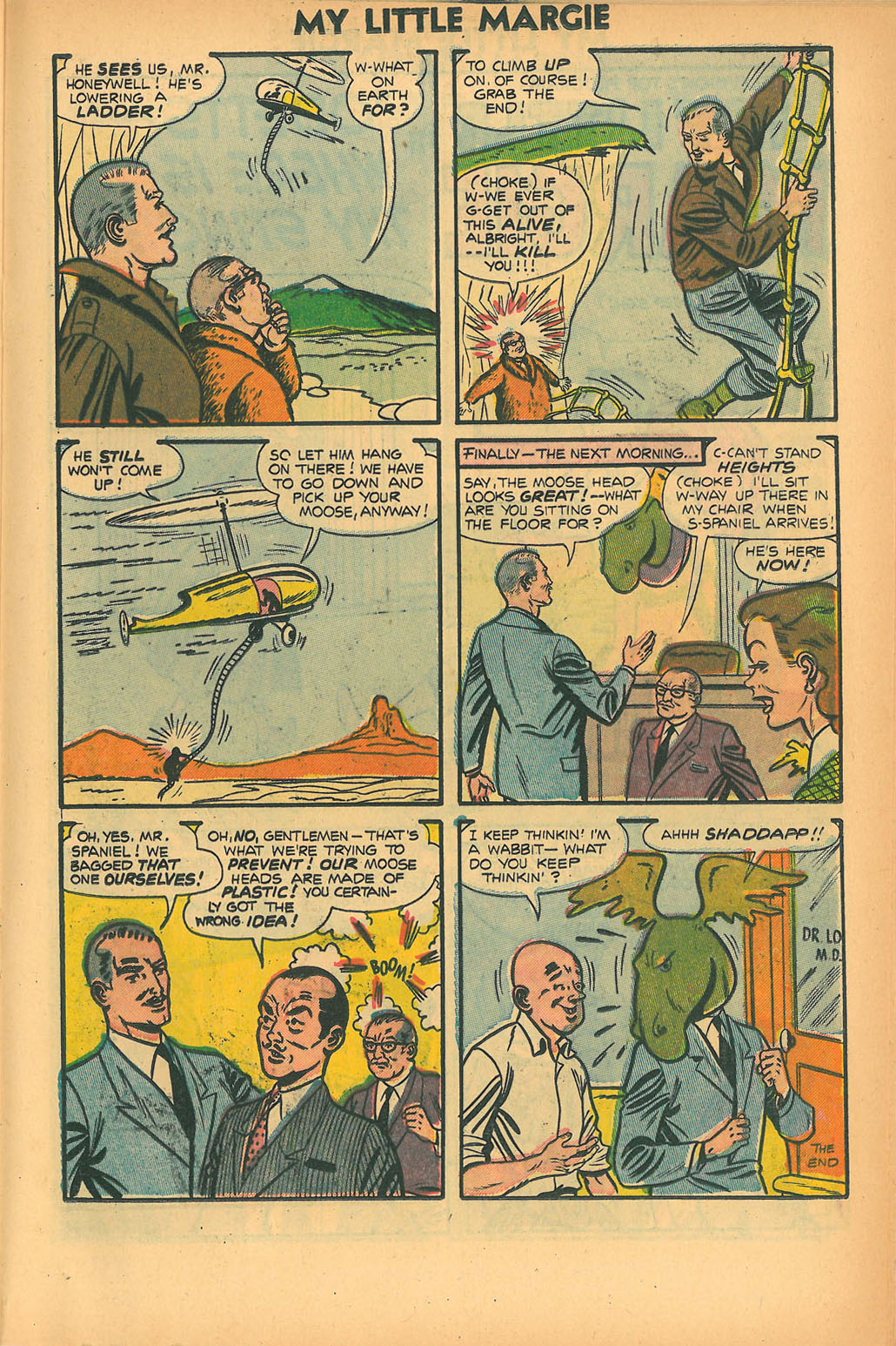 Read online My Little Margie (1954) comic -  Issue #6 - 23
