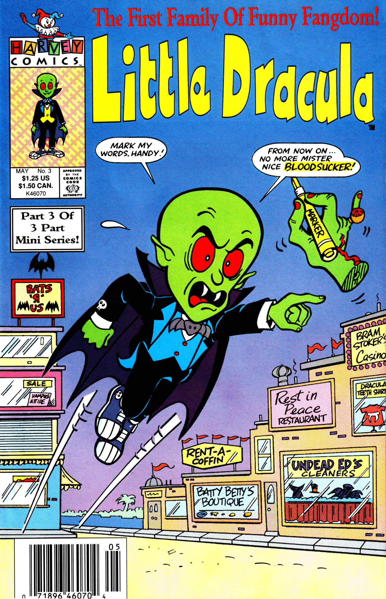 Read online Little Dracula comic -  Issue #3 - 1