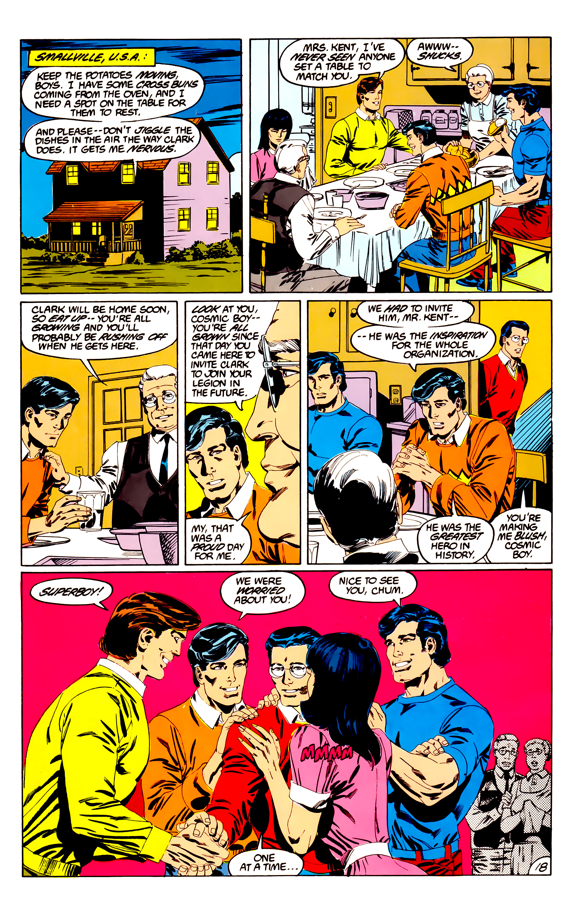 Legion of Super-Heroes (1984) 37 Page 18