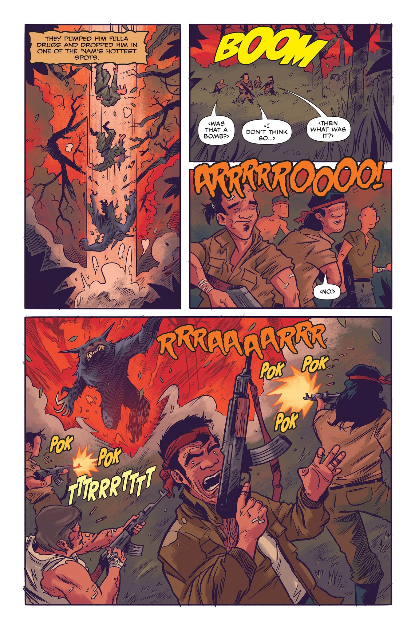 Read online 'Namwolf comic -  Issue #3 - 12