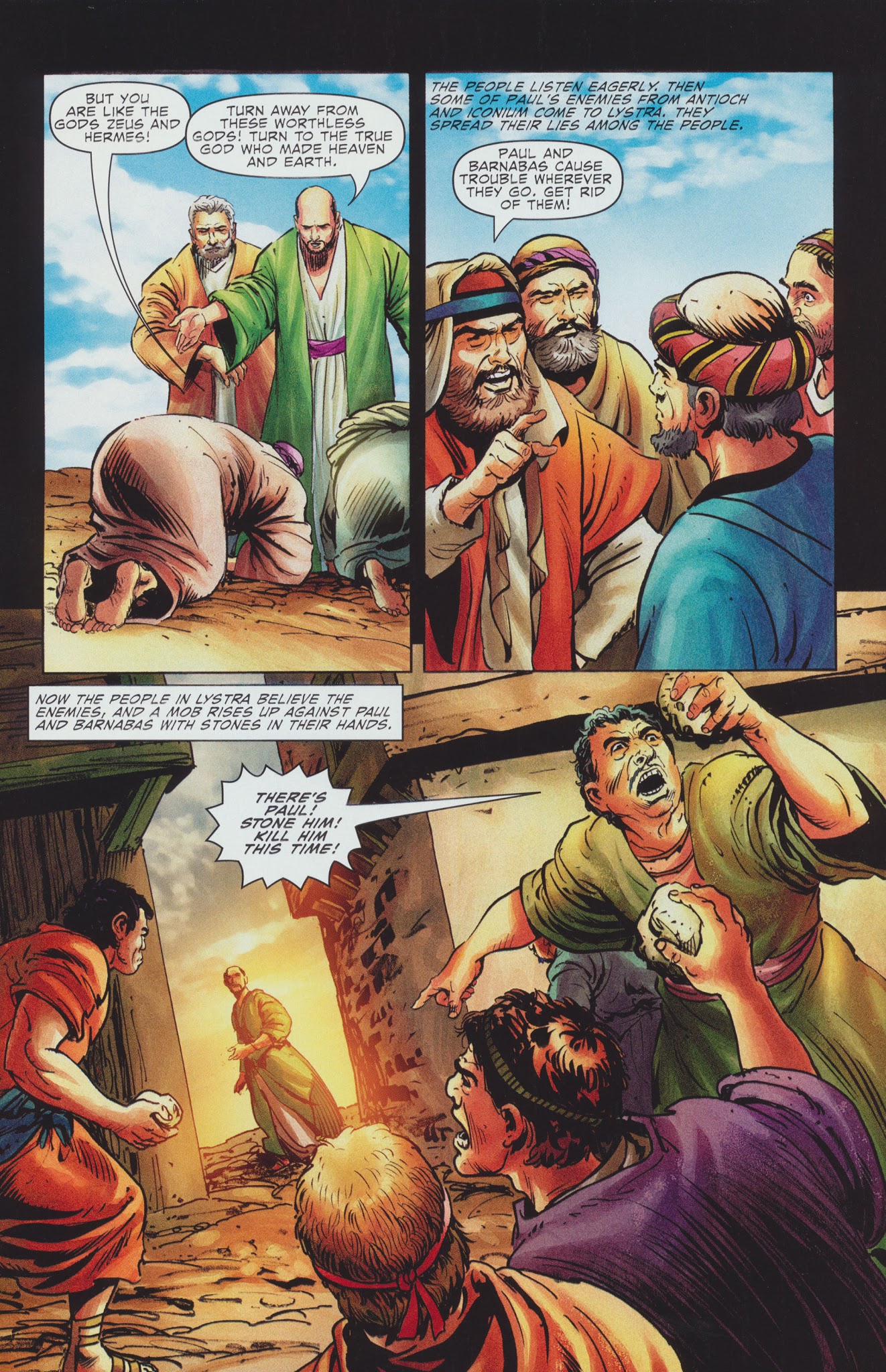 Read online The Action Bible comic -  Issue # TPB 2 - 323