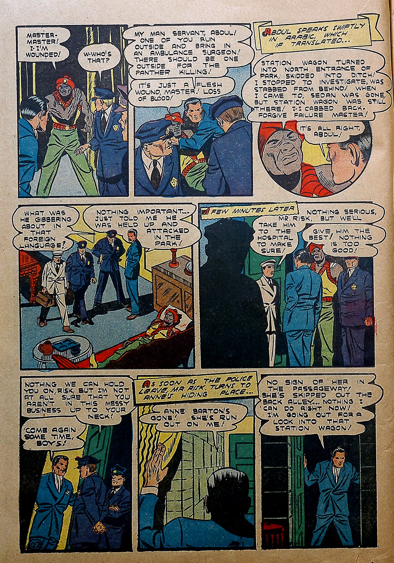 Read online Our Flag Comics comic -  Issue #5 - 19