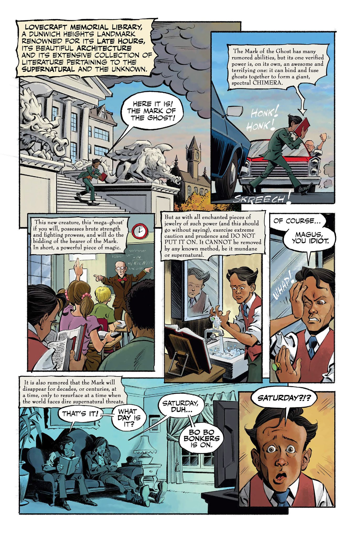 Read online MegaGhost comic -  Issue #1 - 11
