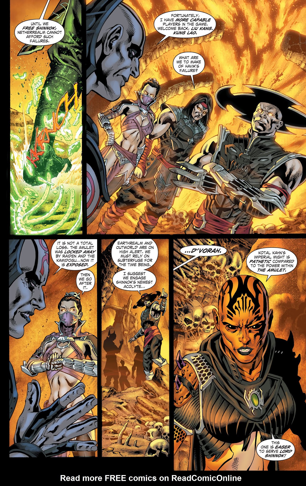Read online Mortal Kombat X [I] comic -  Issue # _TPB 3 - 106