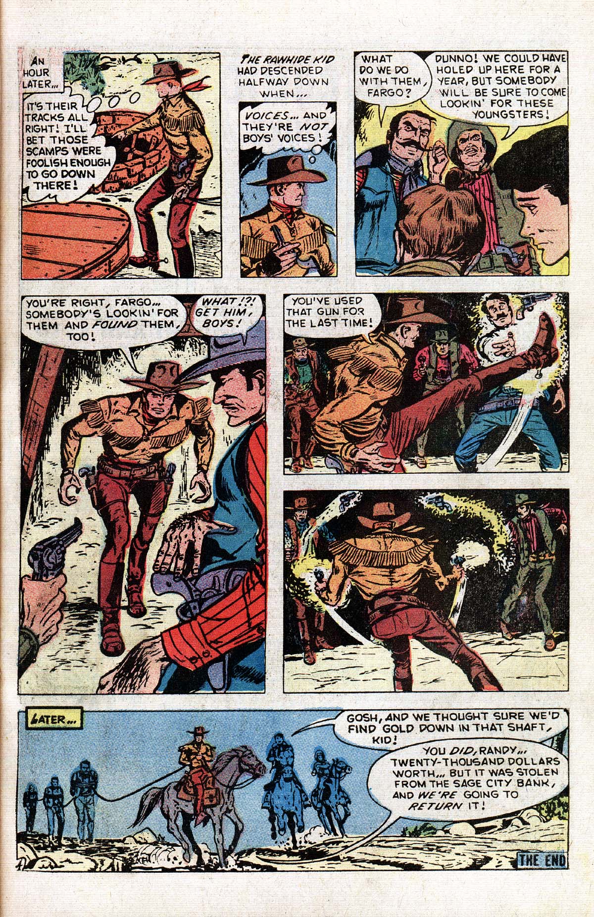 Read online The Mighty Marvel Western comic -  Issue #16 - 17