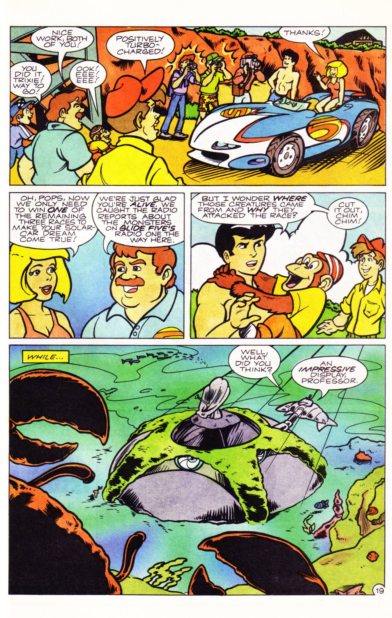 Read online The New Adventures of Speed Racer comic -  Issue #3 - 20