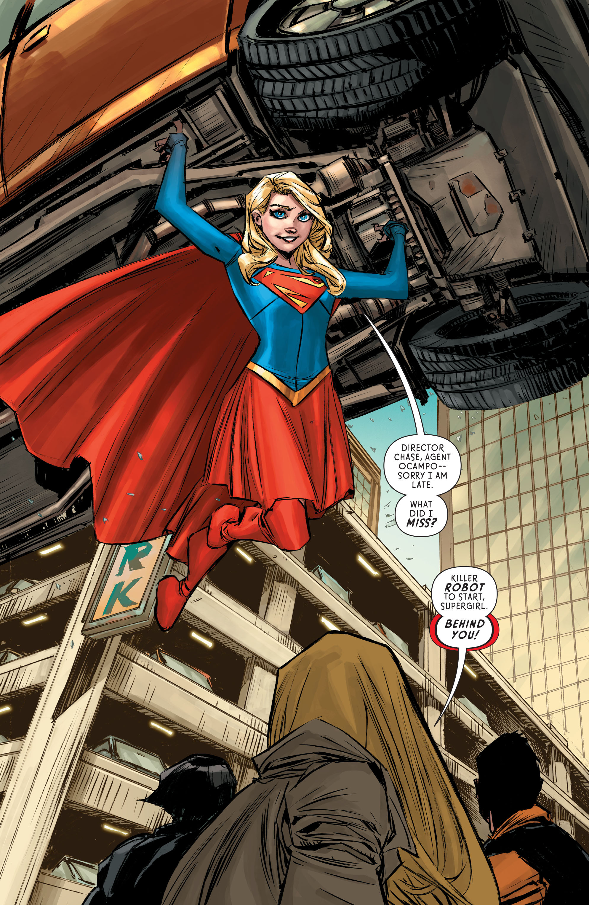Read online Supergirl (2016) comic -  Issue #5 - 7