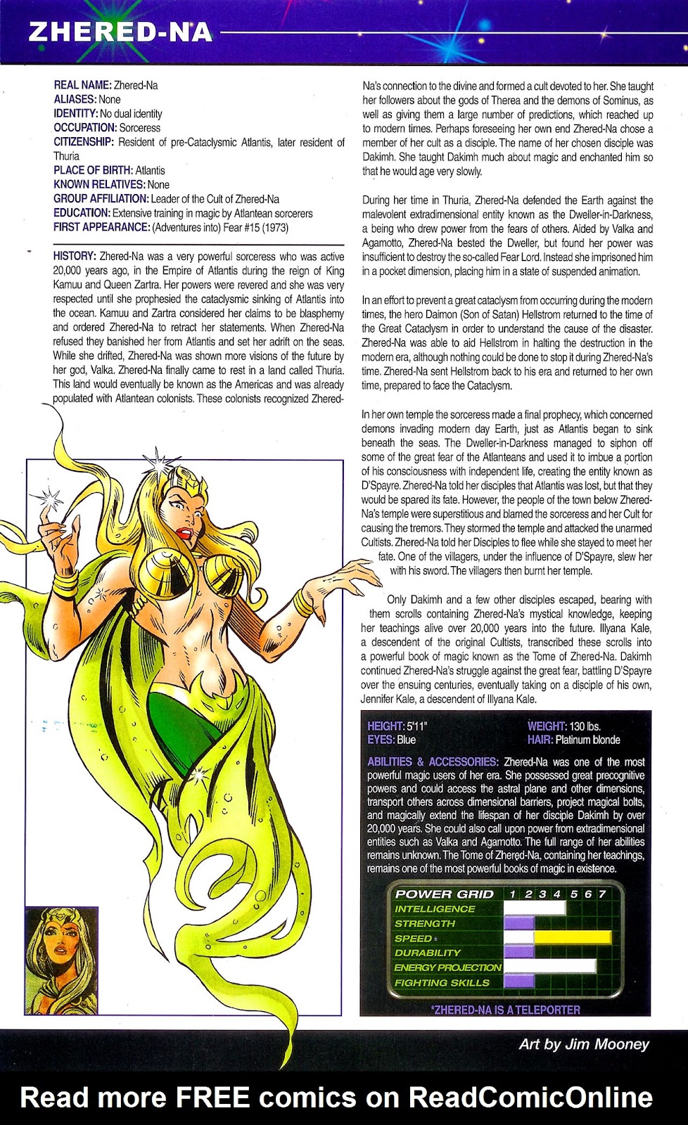 Official Handbook of the Marvel Universe: Mystic Arcana - The Book of Marvel Magic issue Full - Page 62