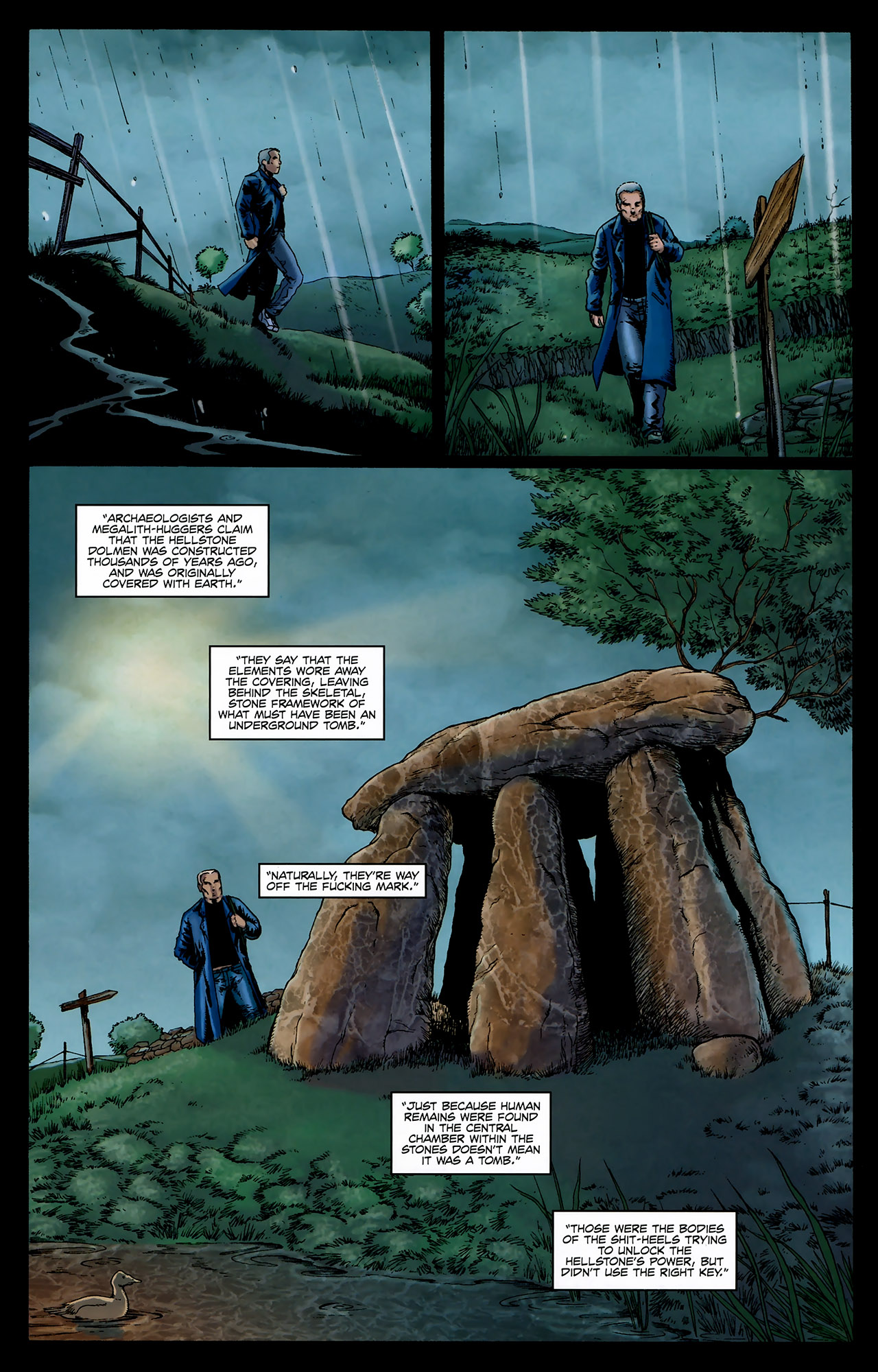 Read online Gravel comic -  Issue #8 - 10