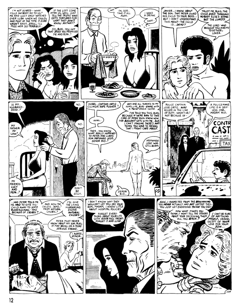 Read online Love and Rockets (1982) comic -  Issue #38 - 14