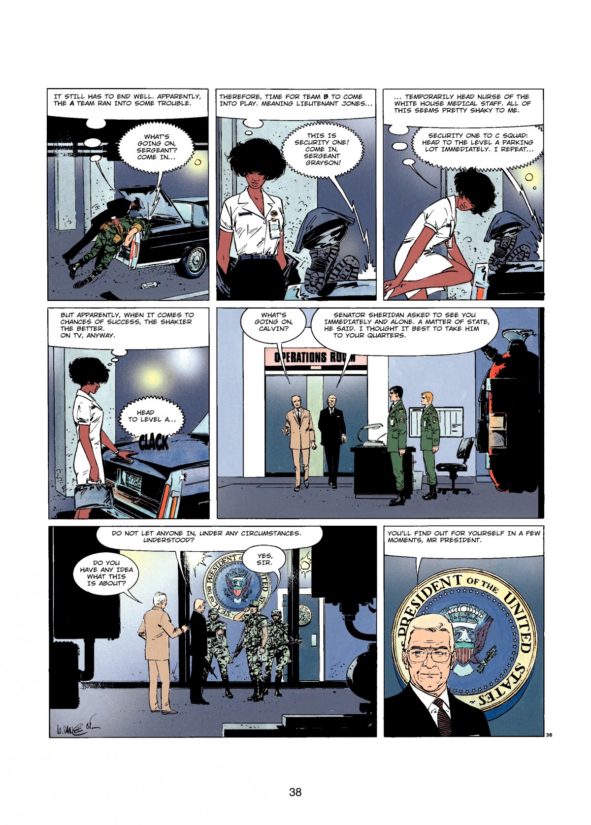 Read online XIII comic -  Issue #5 - 40