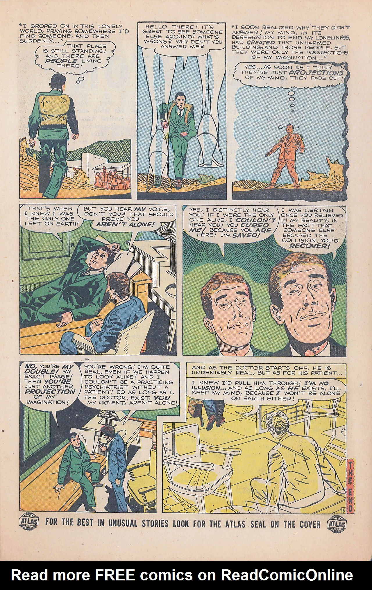 Read online Strange Stories of Suspense comic -  Issue #6 - 8