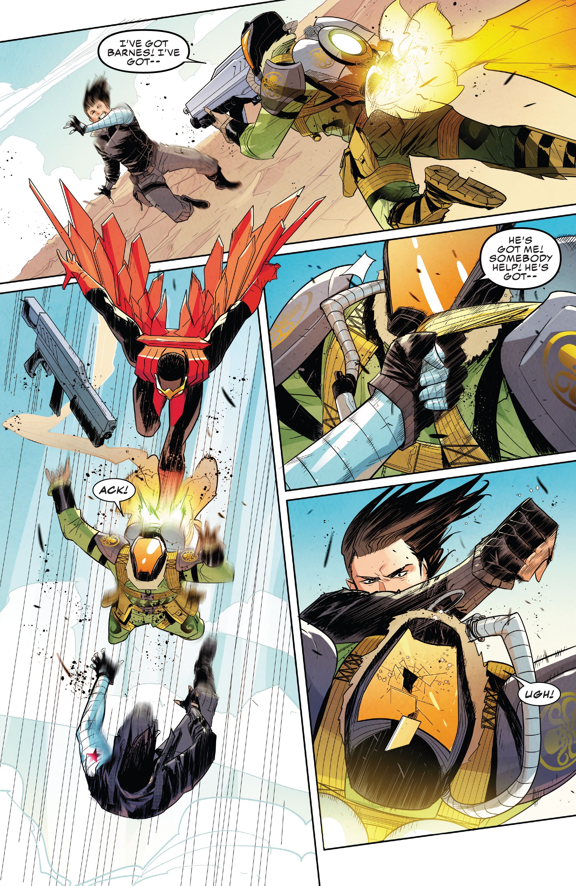 Read online Falcon & Winter Soldier comic -  Issue #4 - 10