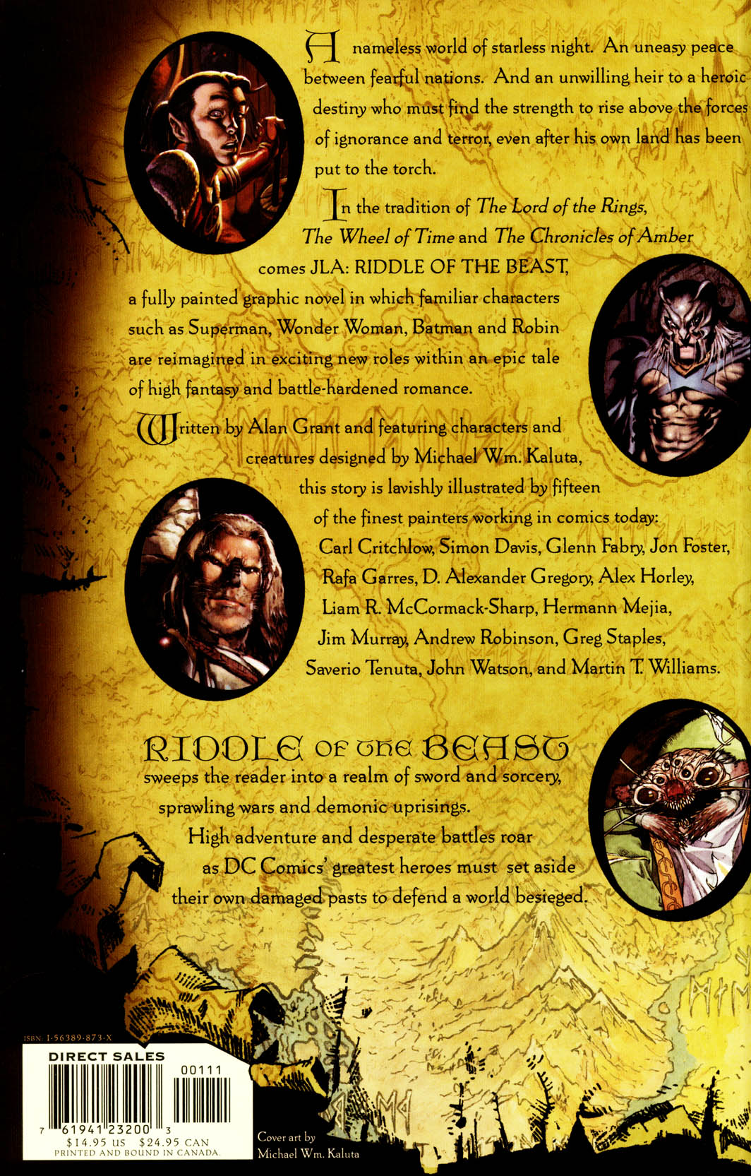 Read online JLA: Riddle of the Beast comic -  Issue # Full - 106