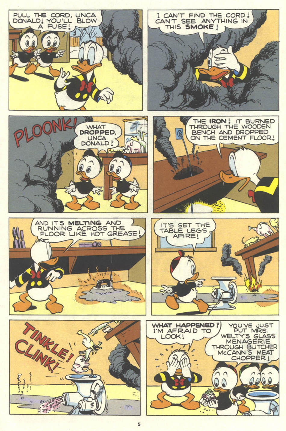 Read online Walt Disney's Comics and Stories comic -  Issue #558 - 6