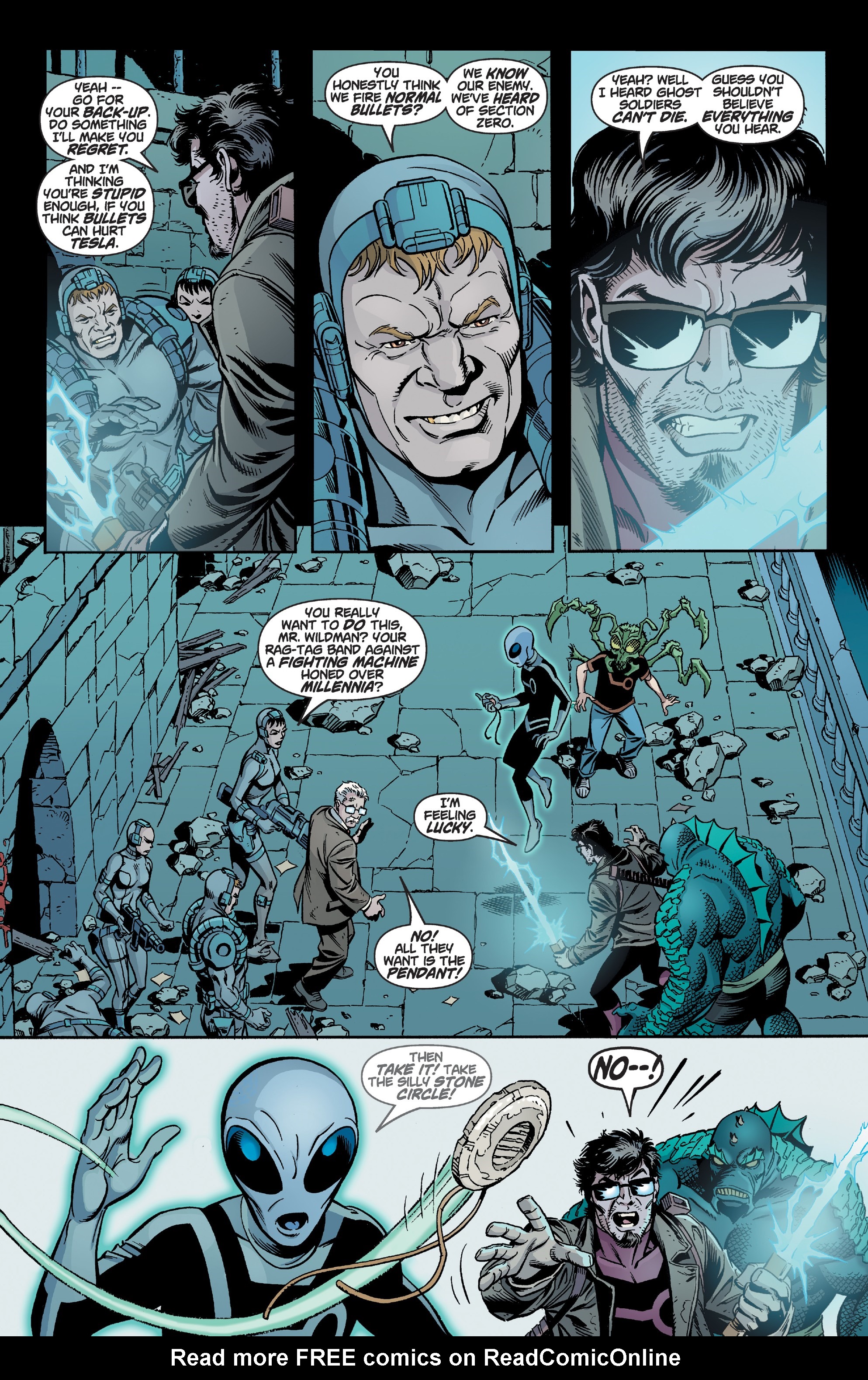 Read online Section Zero (2019) comic -  Issue #3 - 28