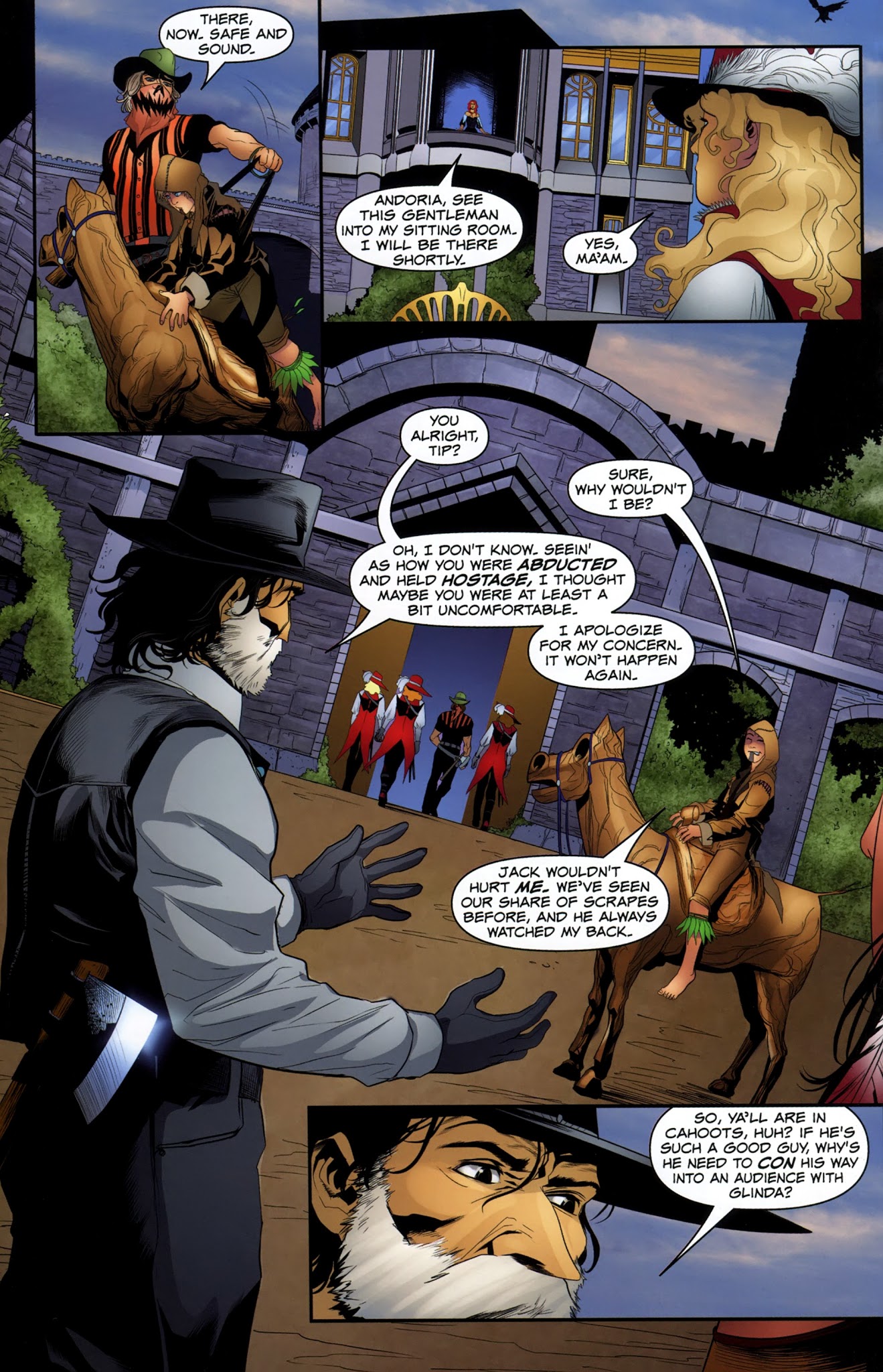 Read online Legend of Oz: The Wicked West comic -  Issue #5 - 6