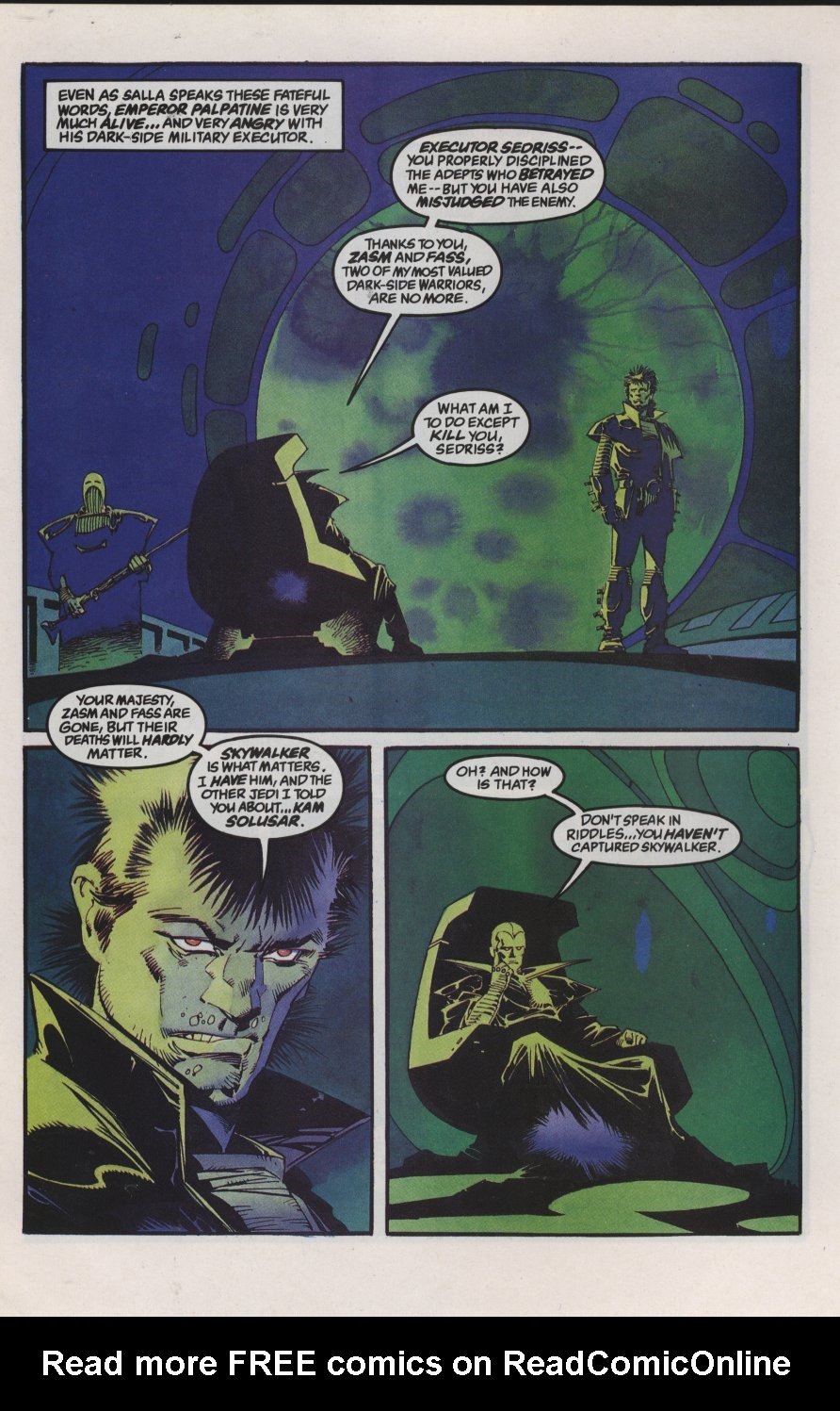 Read online Star Wars: Dark Empire II comic -  Issue #3 - 7