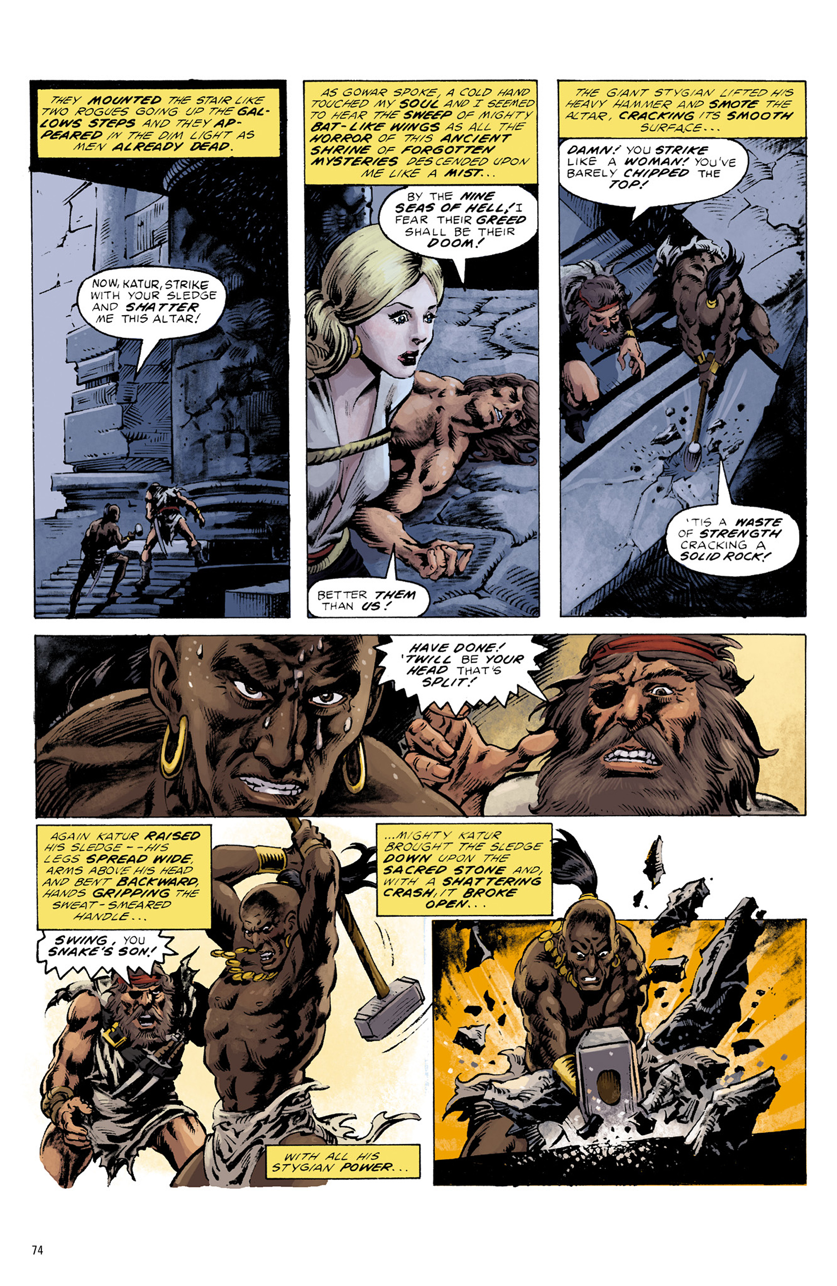 Read online Robert E. Howard's Savage Sword comic -  Issue #7 - 77