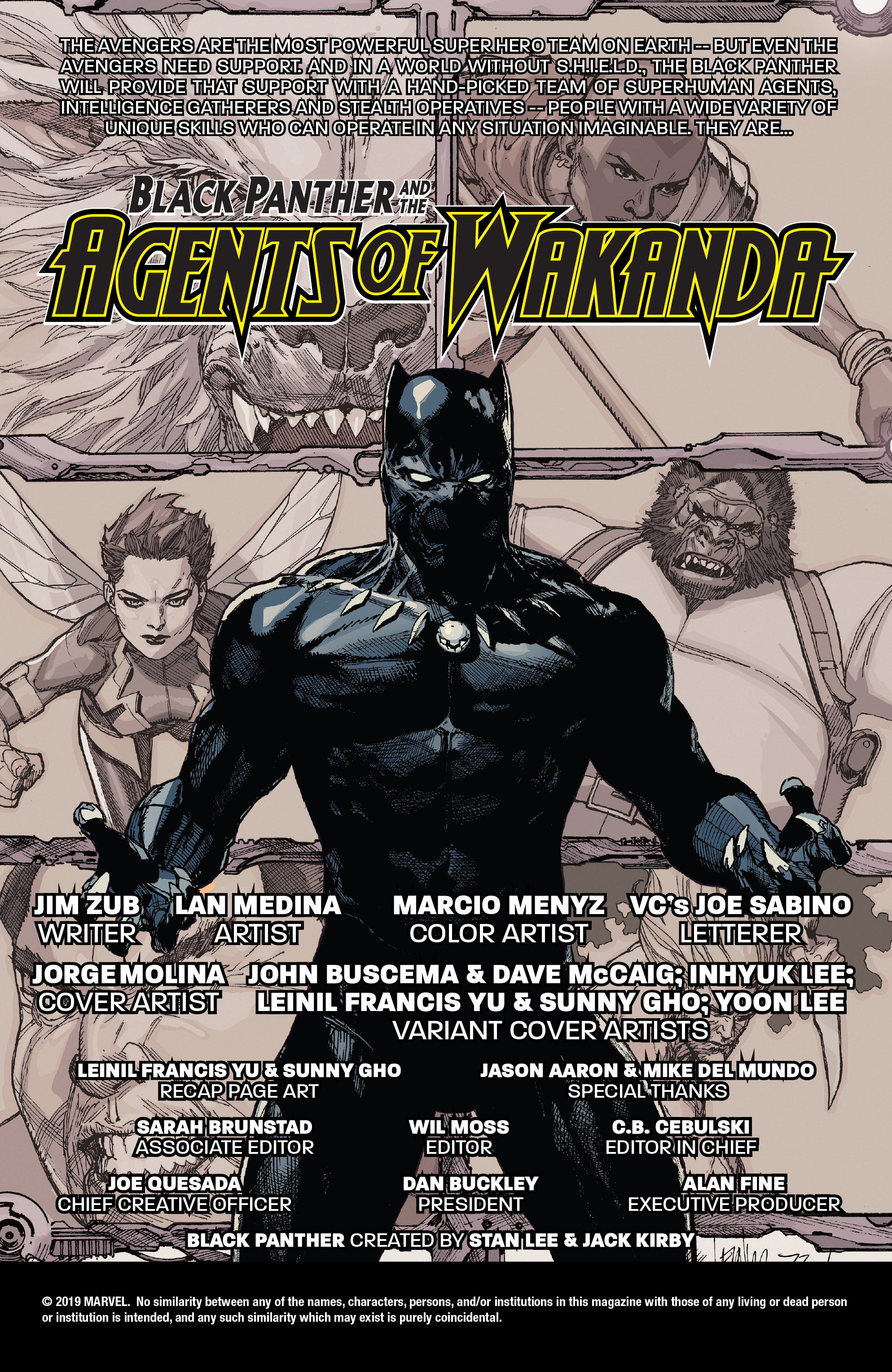 Read online Black Panther and the Agents of Wakanda comic -  Issue #1 - 2