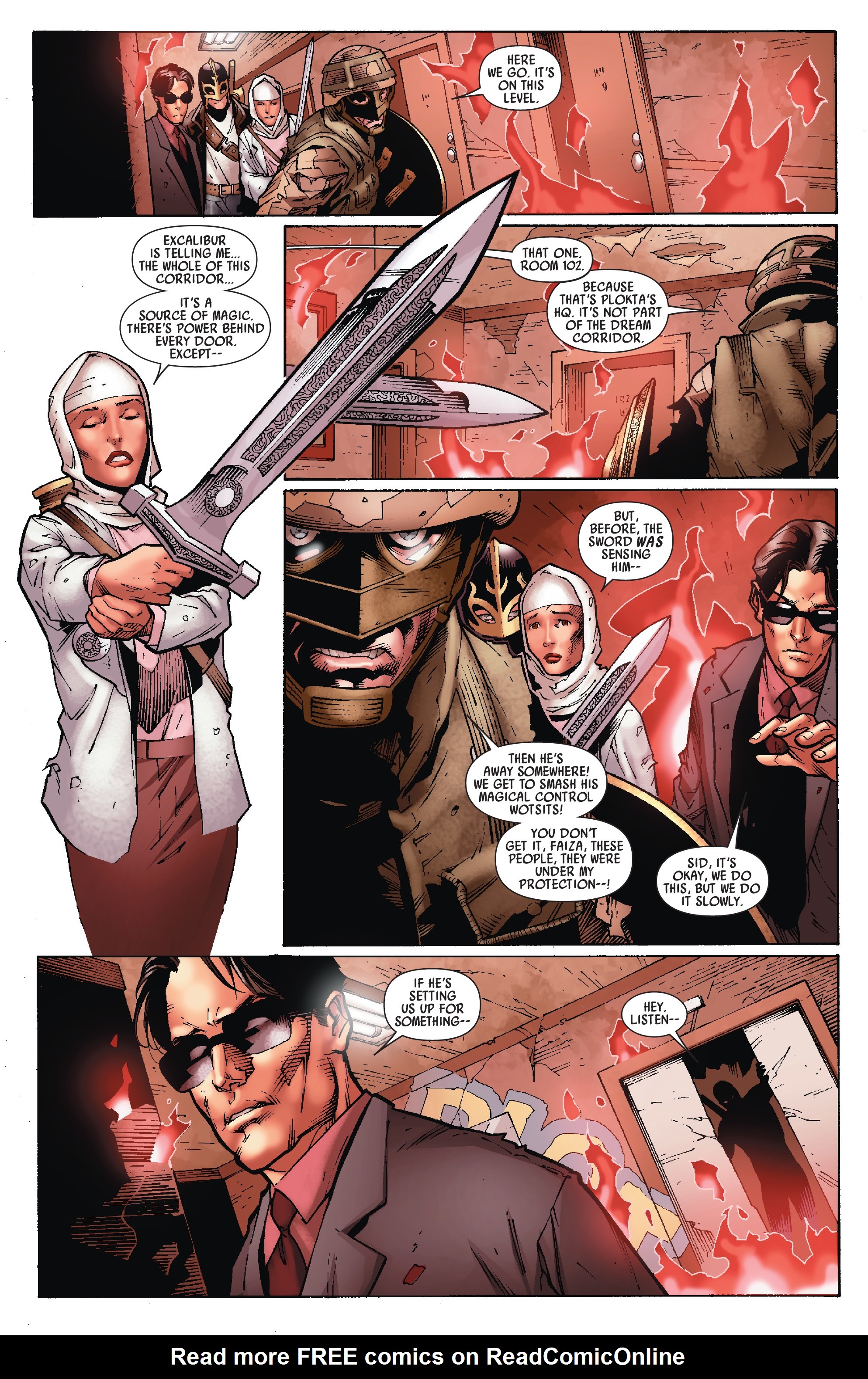 Read online Captain Britain and MI13 comic -  Issue #8 - 18