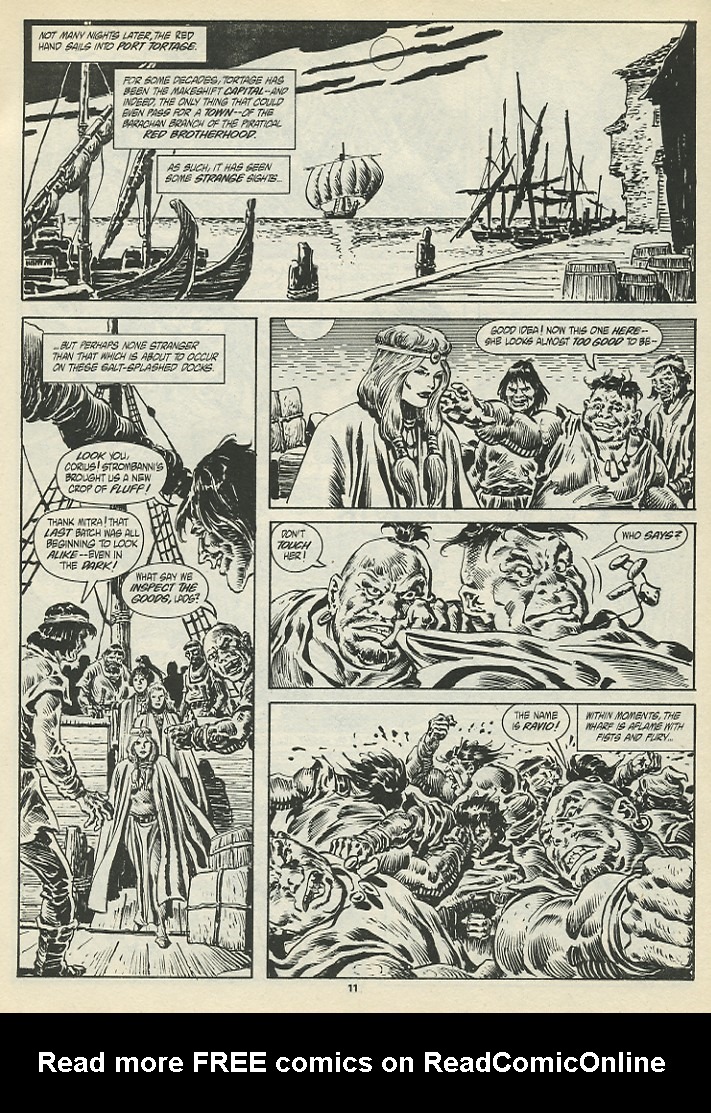 Read online The Savage Sword Of Conan comic -  Issue #198 - 13