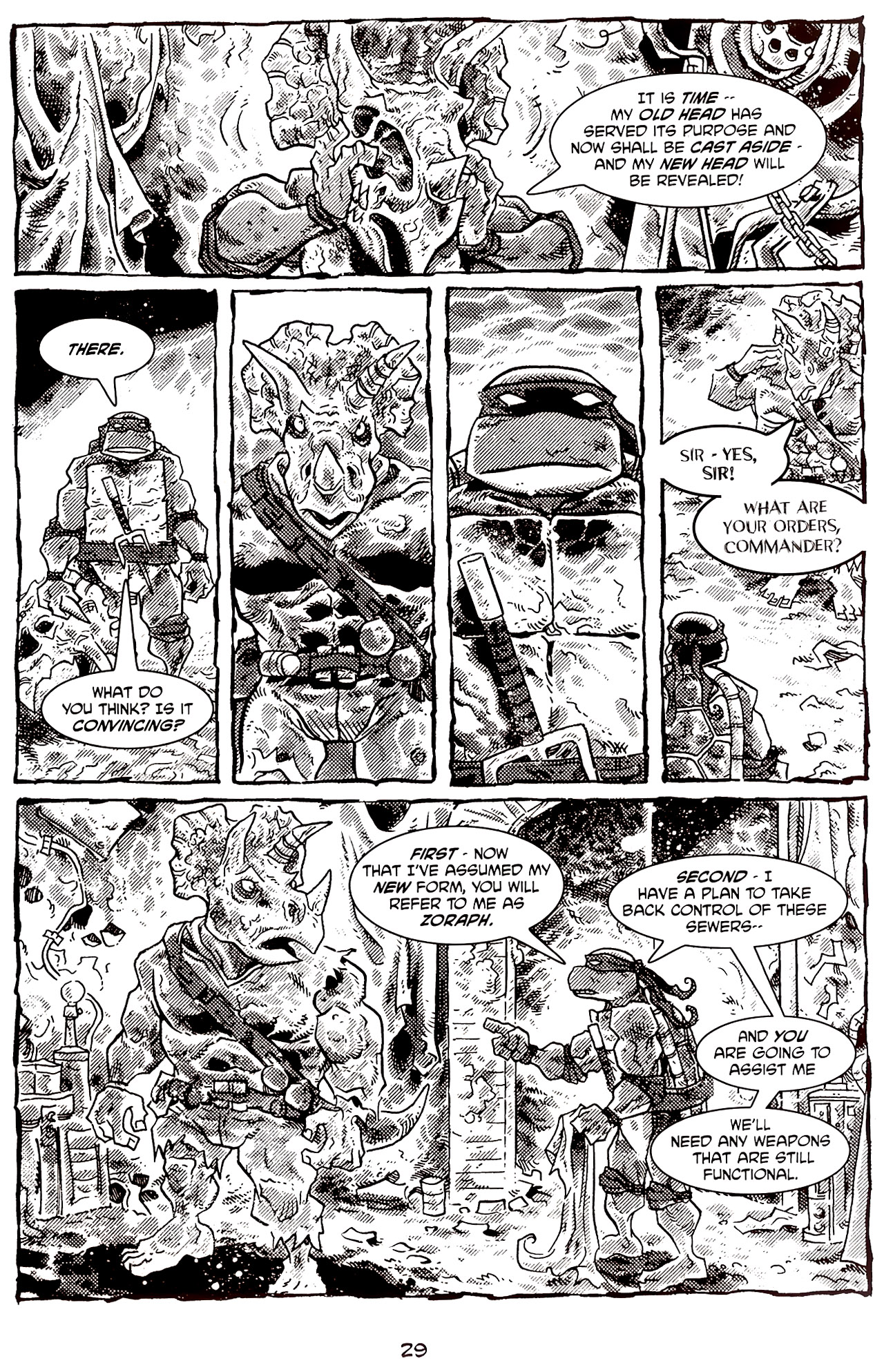 Read online Tales of the TMNT comic -  Issue #70 - 34