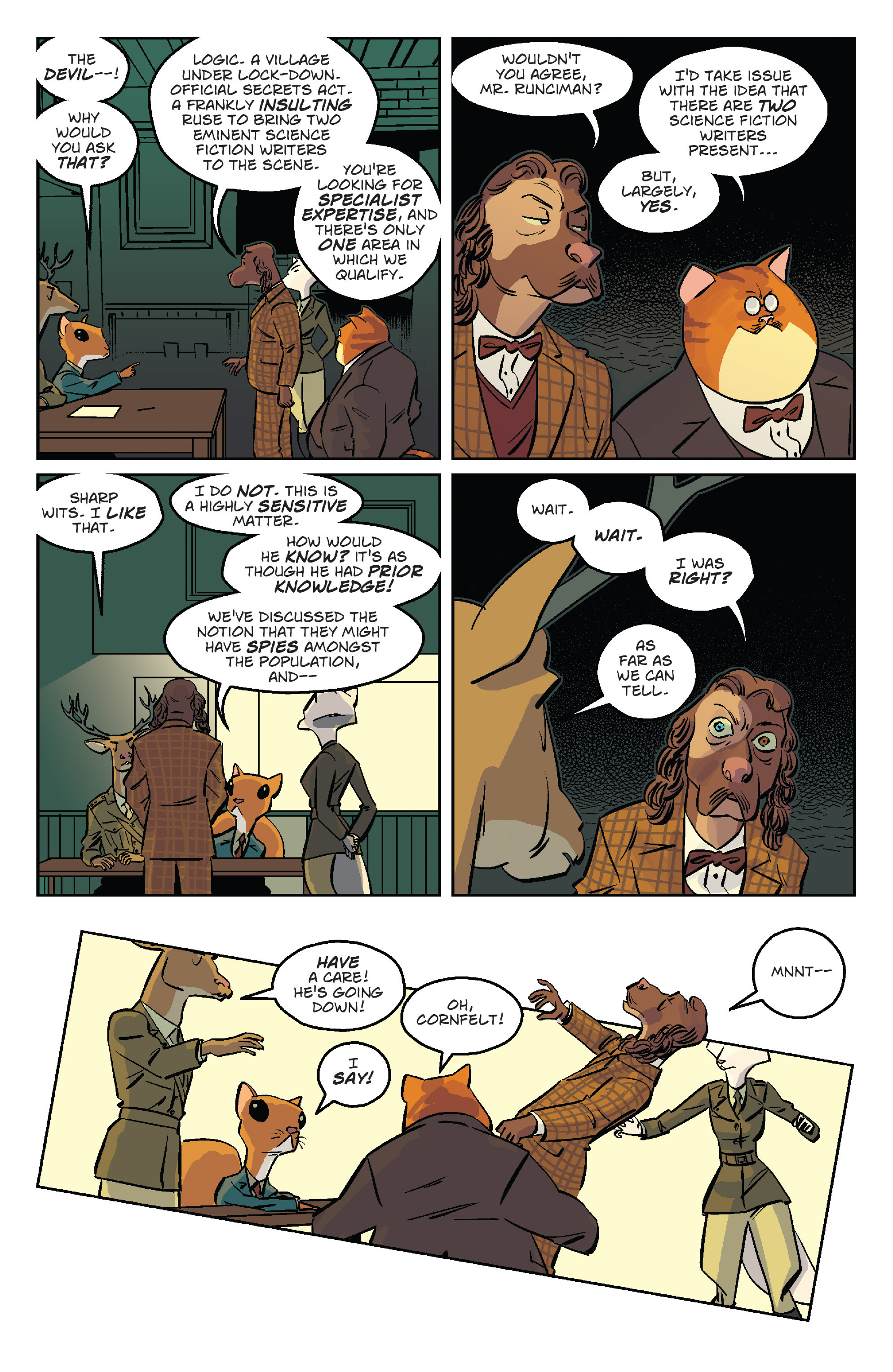Read online Wild's End: The Enemy Within comic -  Issue #1 - 12