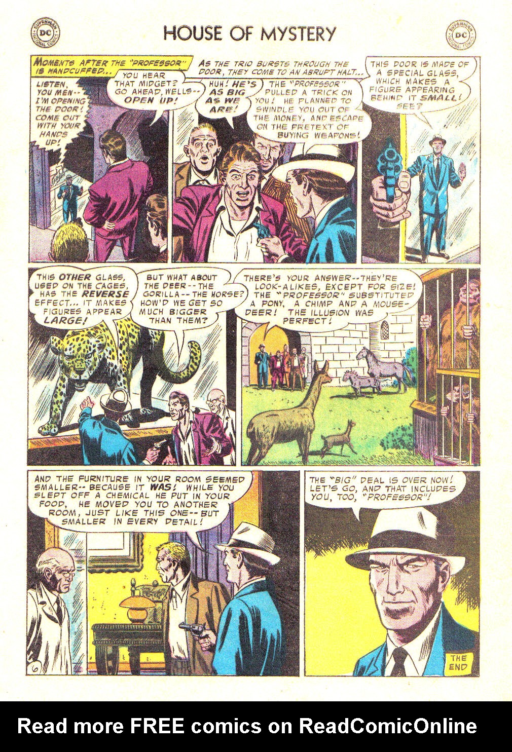 Read online House of Mystery (1951) comic -  Issue #67 - 32