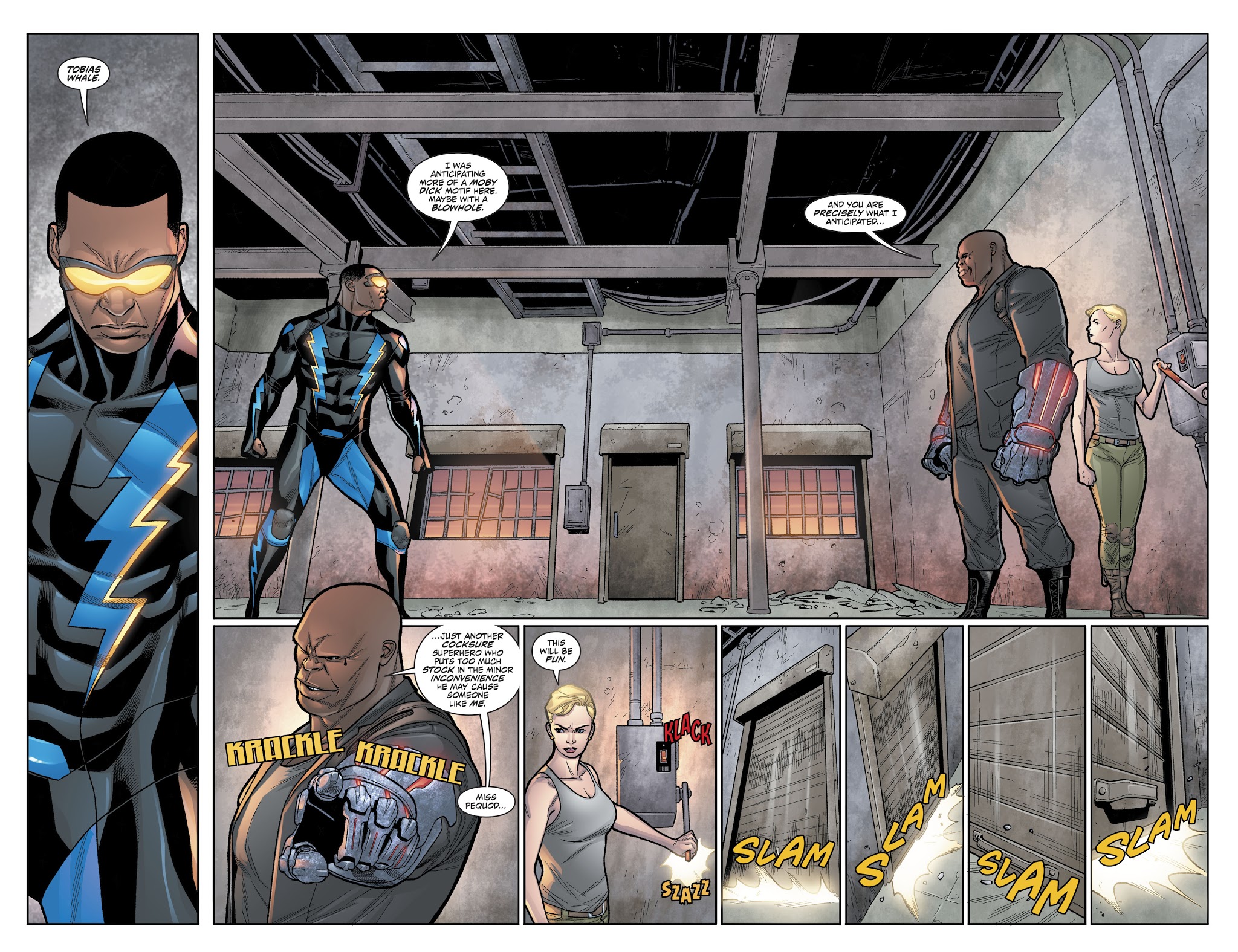 Read online Black Lightning: Cold Dead Hands comic -  Issue #5 - 13