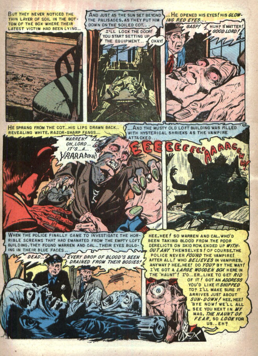 Read online The Vault of Horror (1950) comic -  Issue #29 - 33