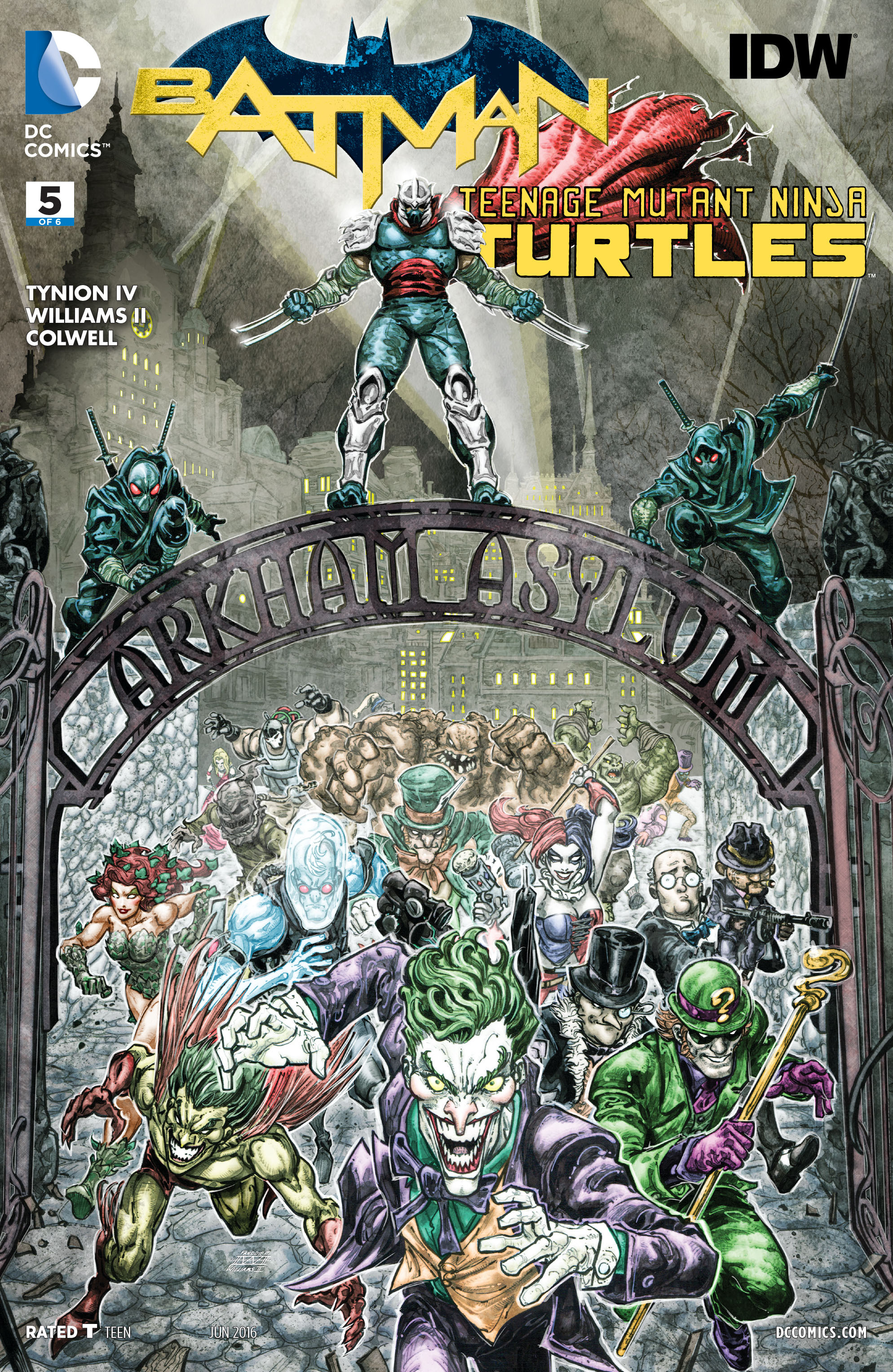 Read online Batman/Teenage Mutant Ninja Turtles comic -  Issue #5 - 1