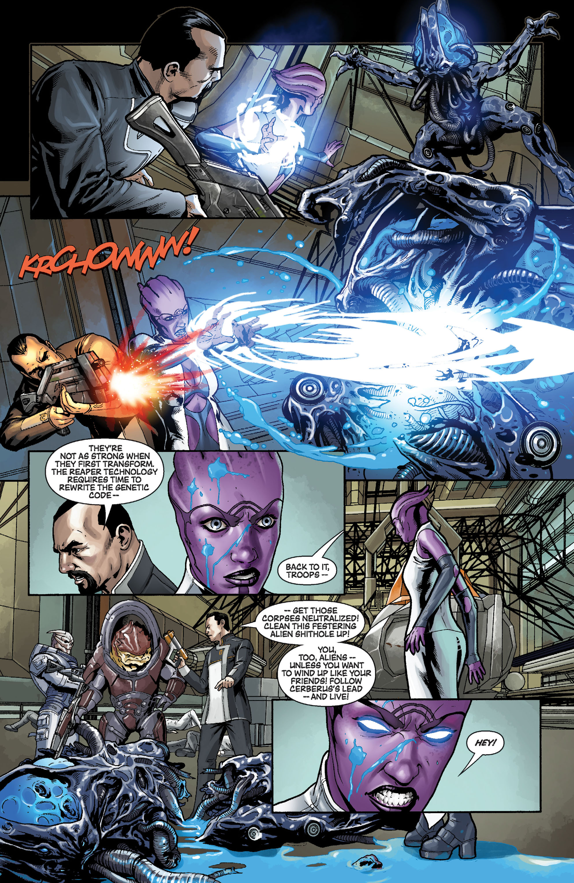 Read online Mass Effect: Invasion comic -  Issue # TPB - 23