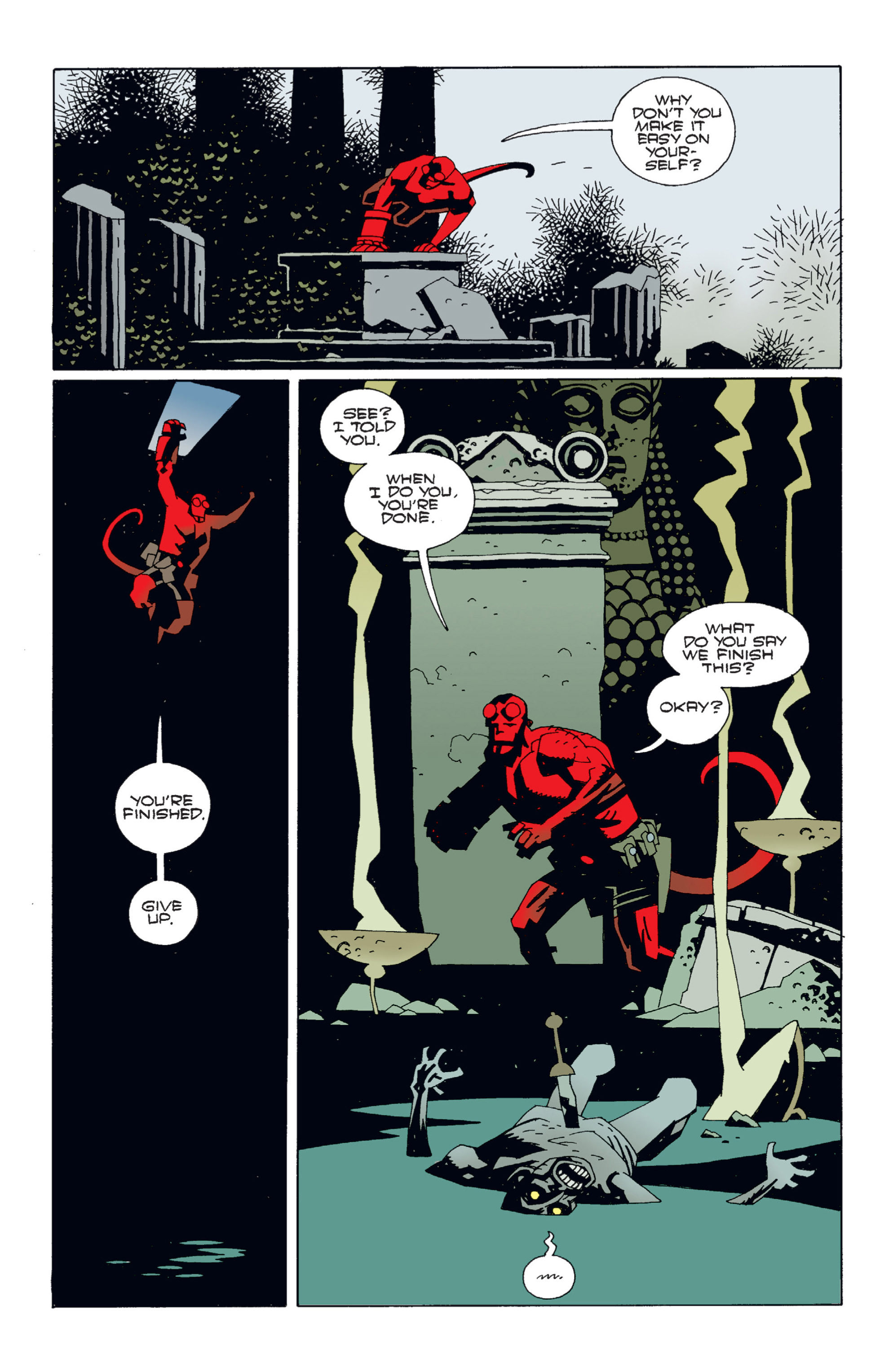 Read online Hellboy comic -  Issue #2 - 65