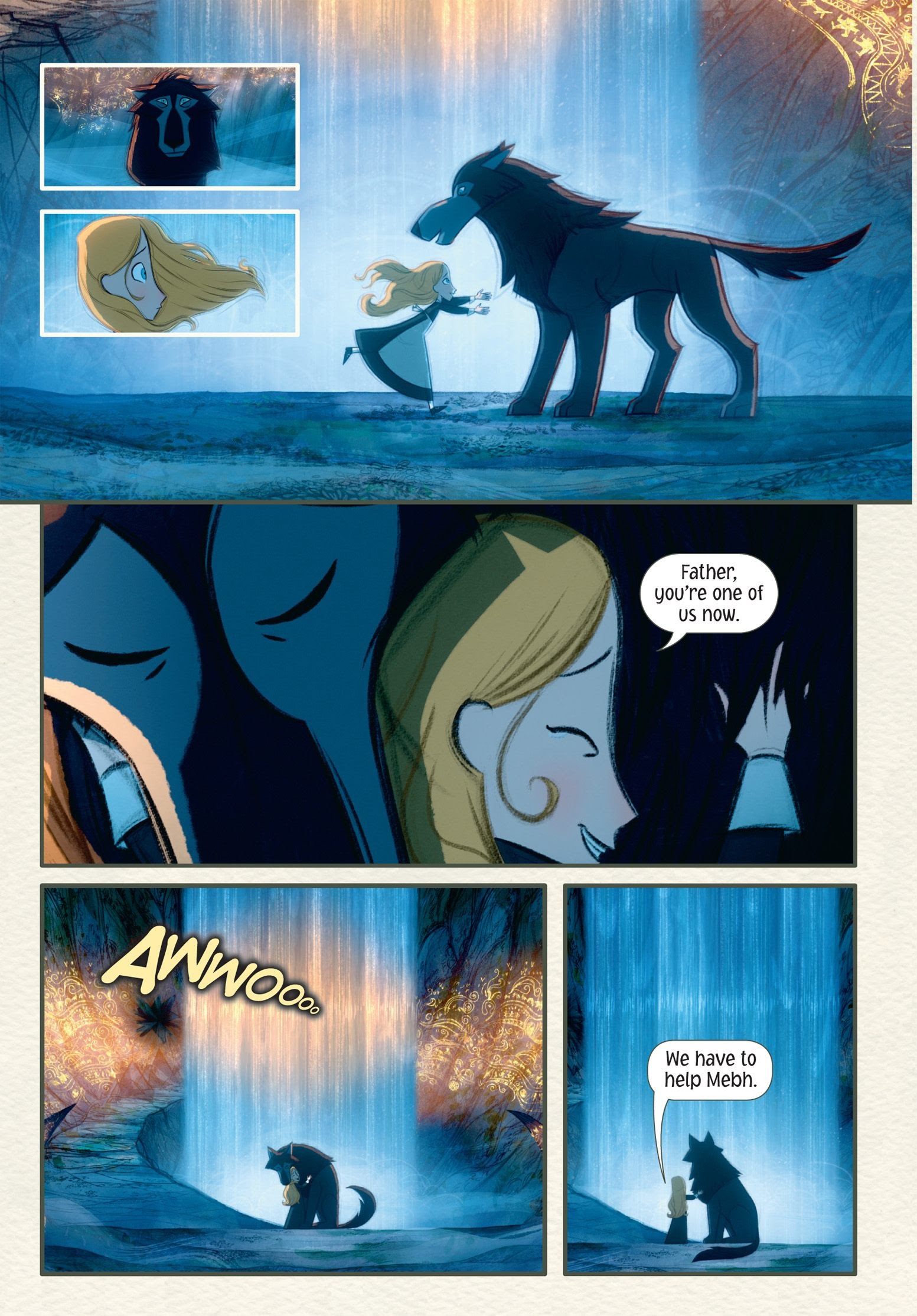 Read online Wolfwalkers: The Graphic Novel comic -  Issue # TPB (Part 3) - 59