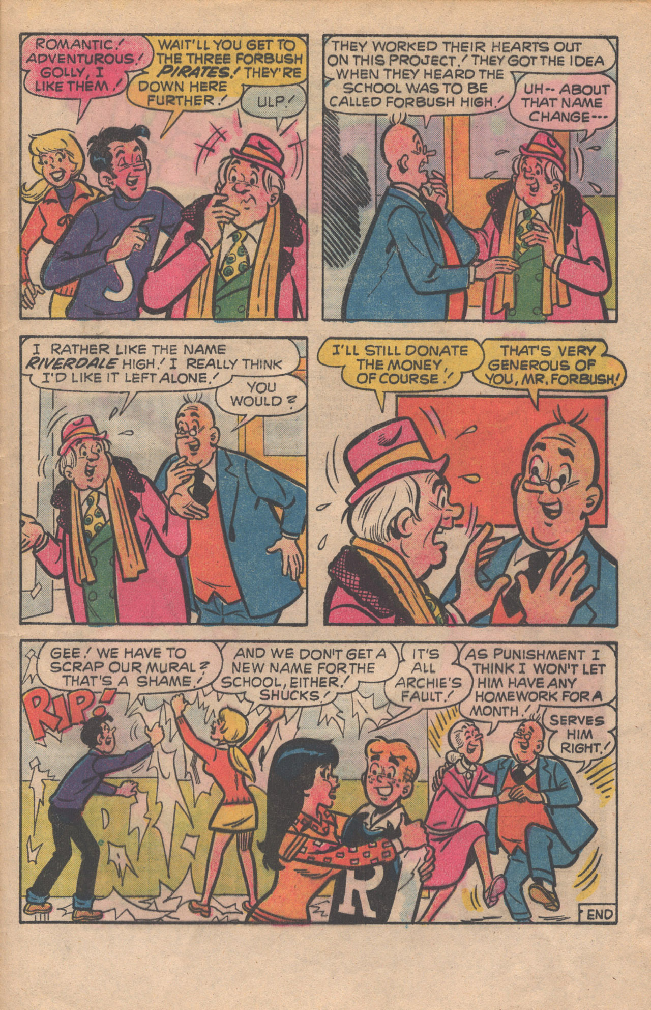 Read online Archie at Riverdale High (1972) comic -  Issue #35 - 33