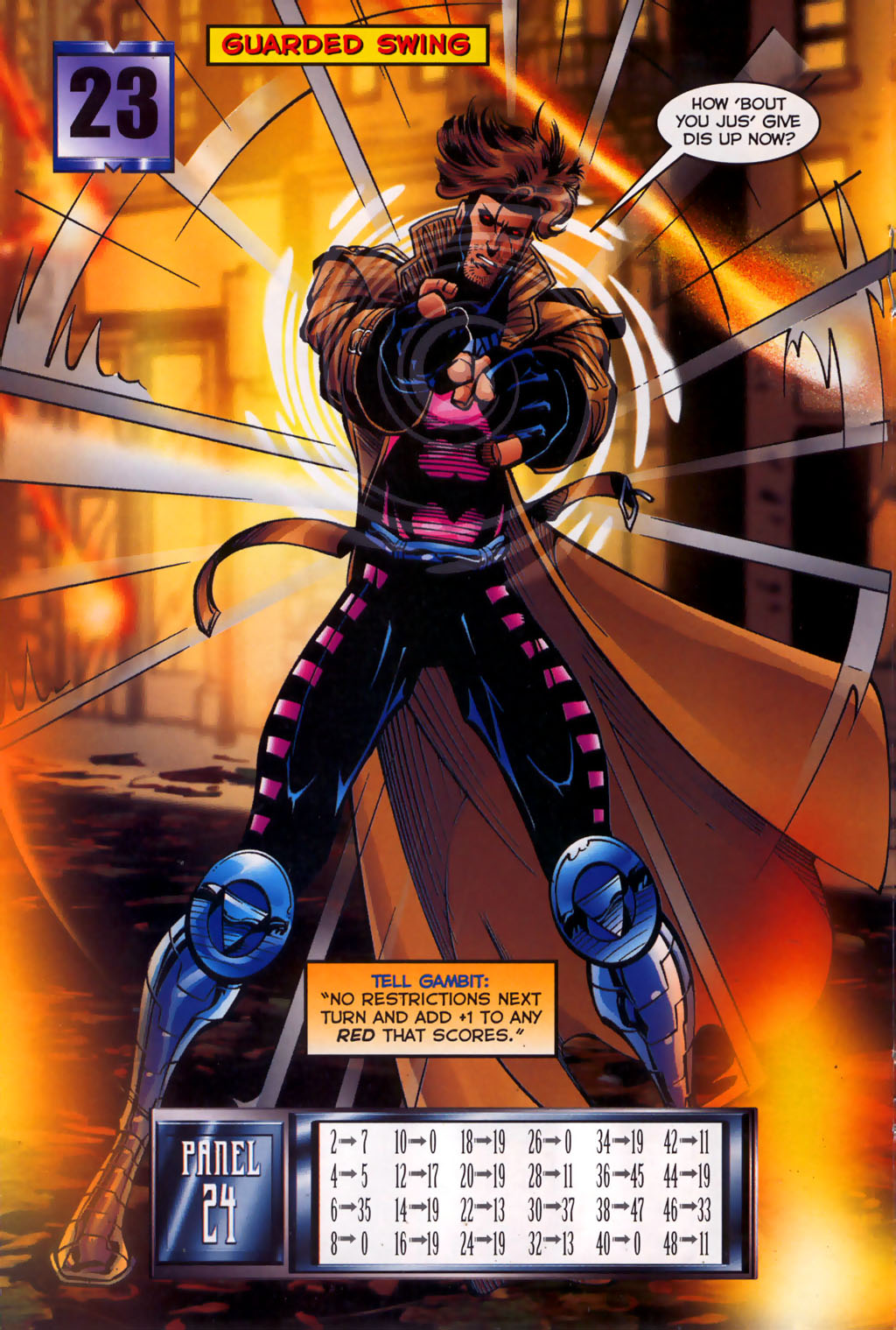 Read online Gambit Battlebook: Streets Of Fire comic -  Issue # Full - 14