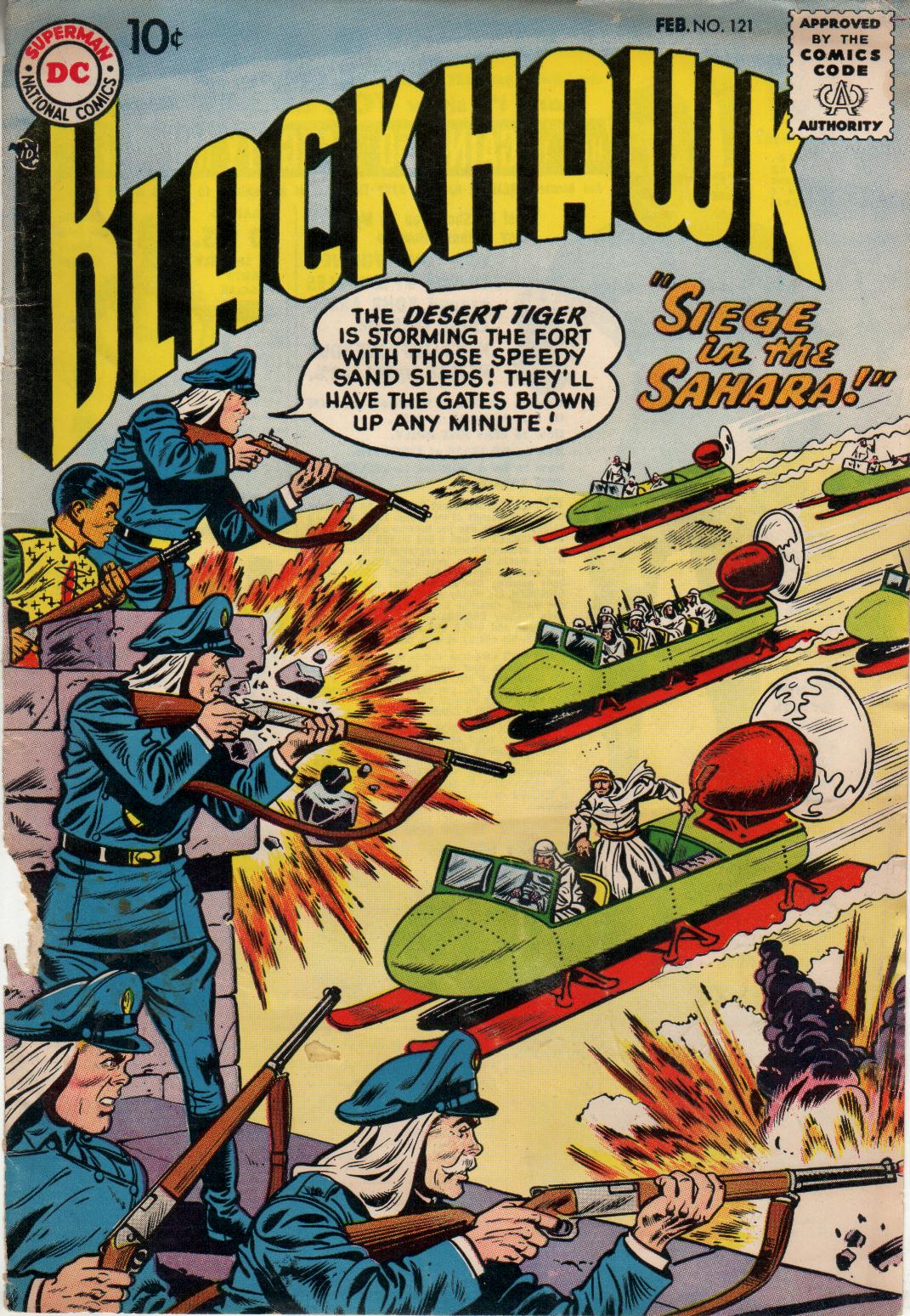Read online Blackhawk (1957) comic -  Issue #121 - 1