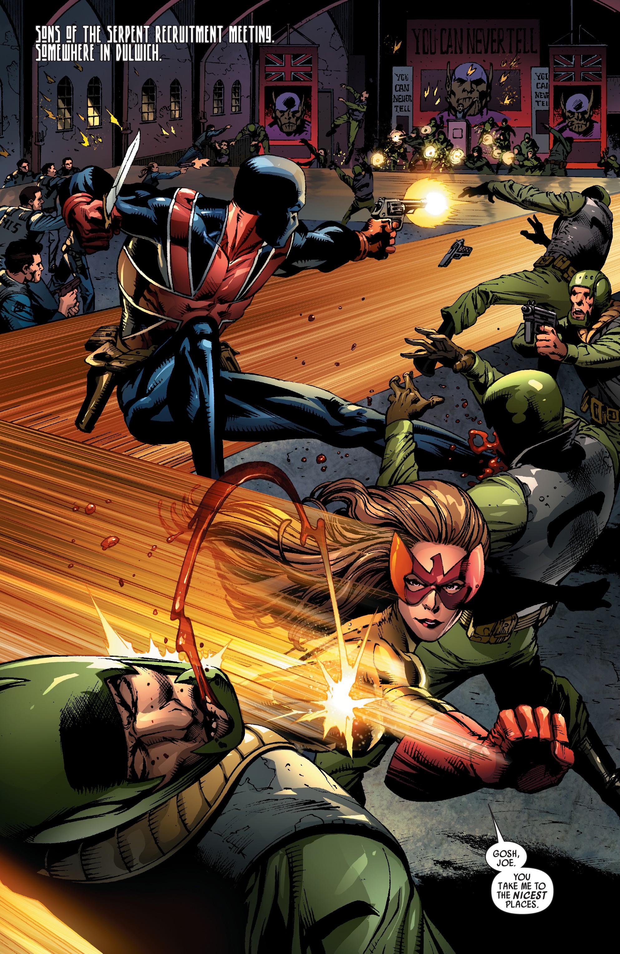 Read online Captain Britain and MI13 comic -  Issue #5 - 7