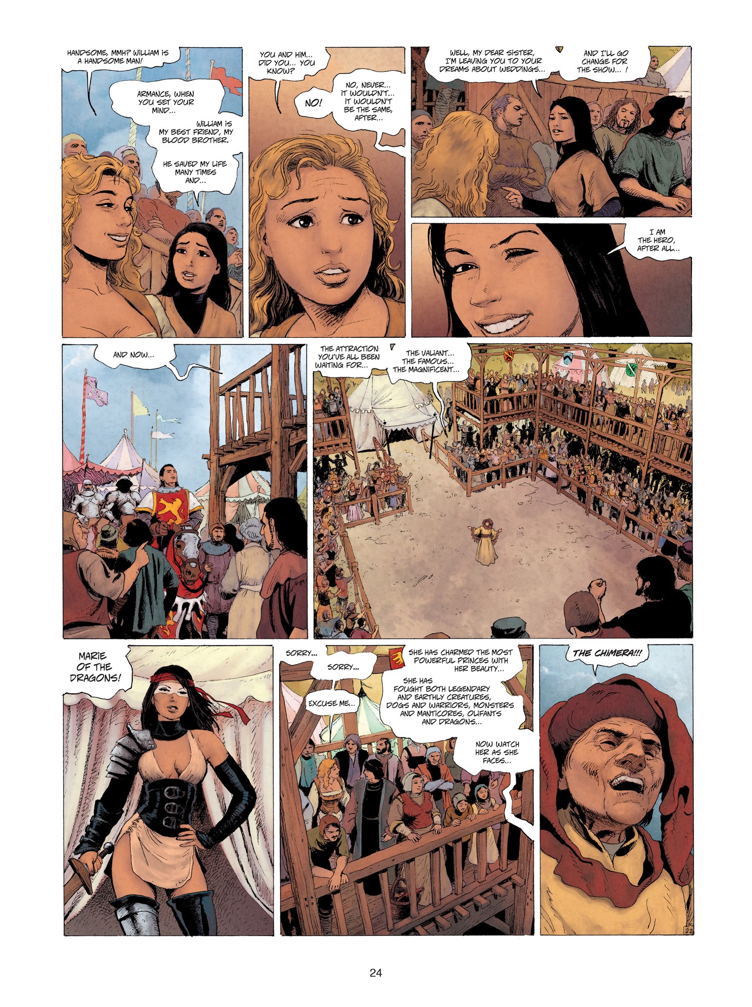 Read online Marie of the Dragons comic -  Issue #3 - 24