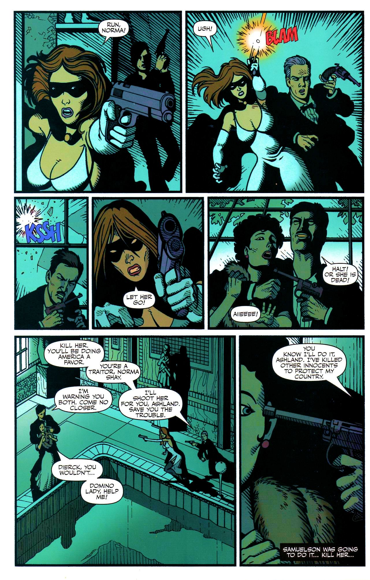 Read online Domino Lady comic -  Issue #5 - 26