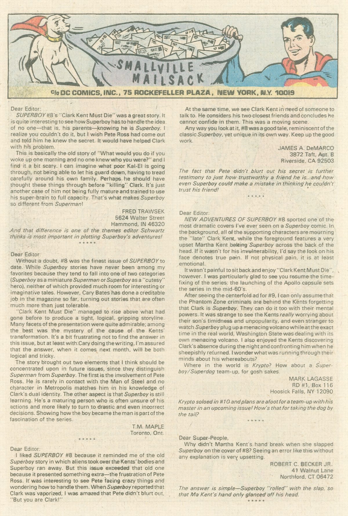 Read online The New Adventures of Superboy comic -  Issue #13 - 27