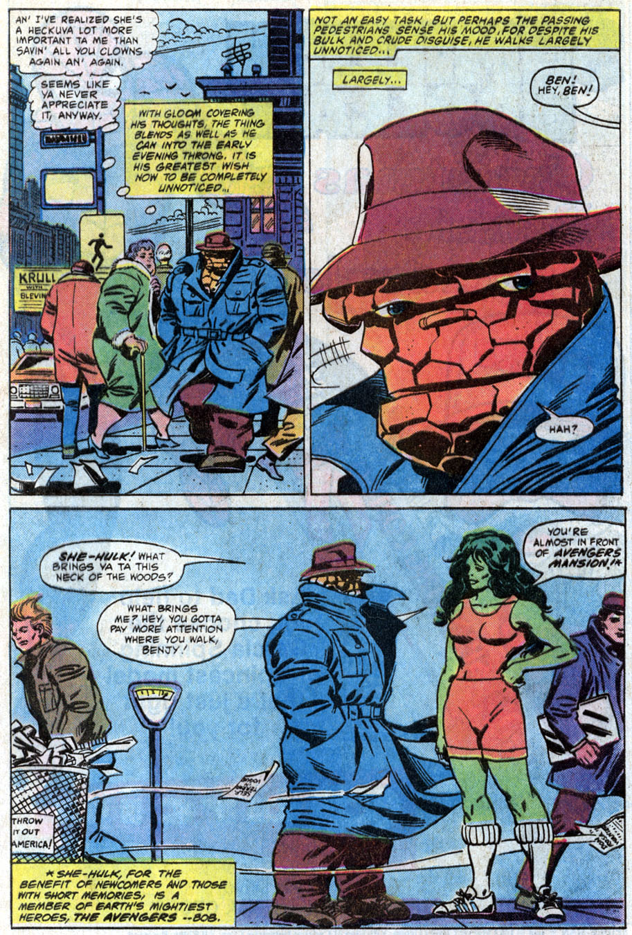 Read online The Thing comic -  Issue #8 - 4