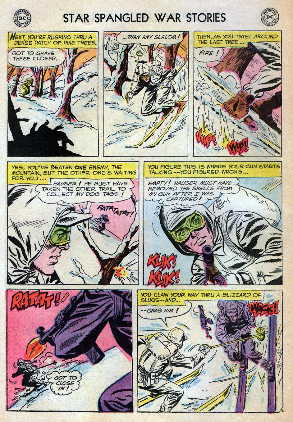 Read online Star Spangled War Stories (1952) comic -  Issue #66 - 22